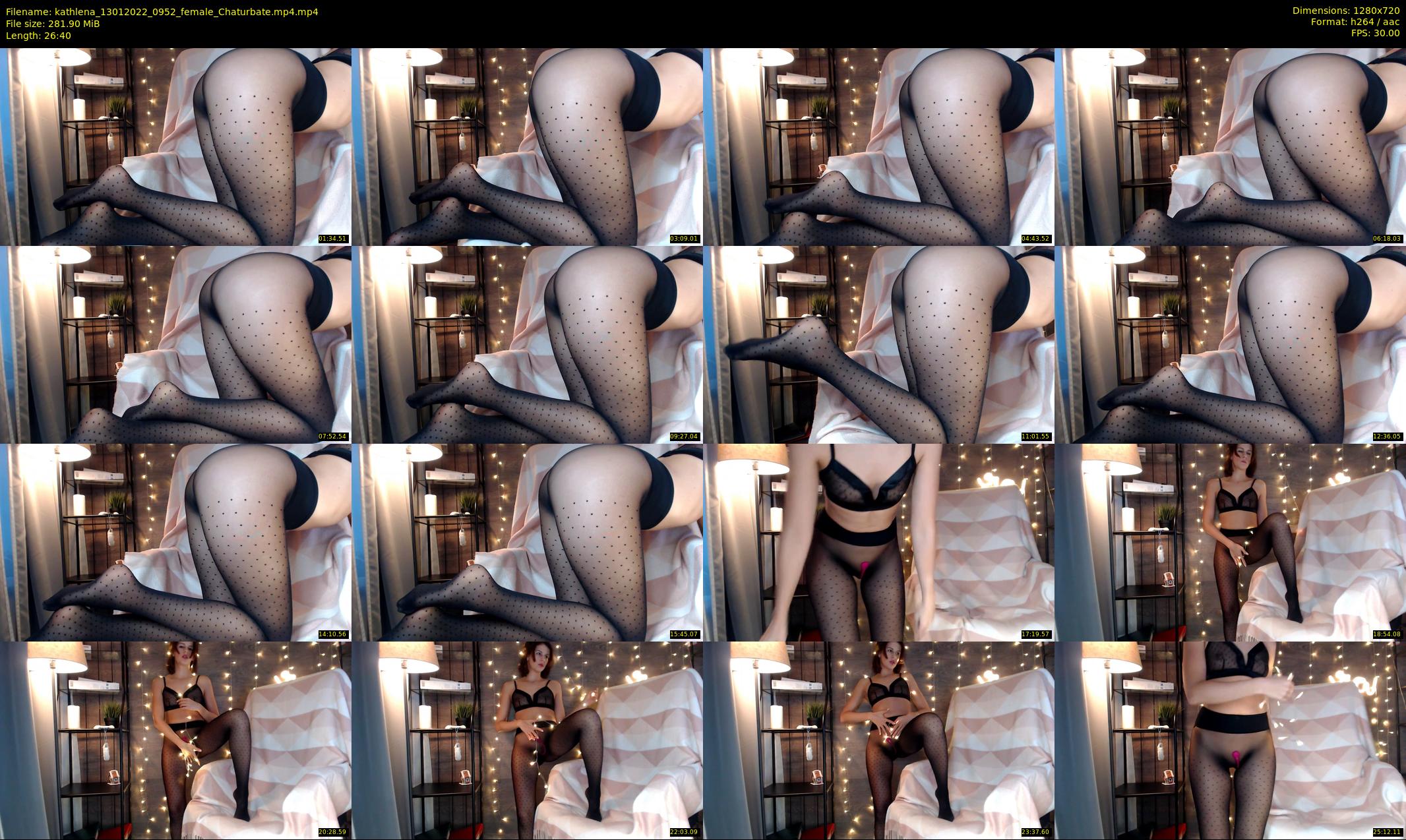 kathlena — 27 minute Chaturbate female cam show recording, 720p, Jan 13, 2022