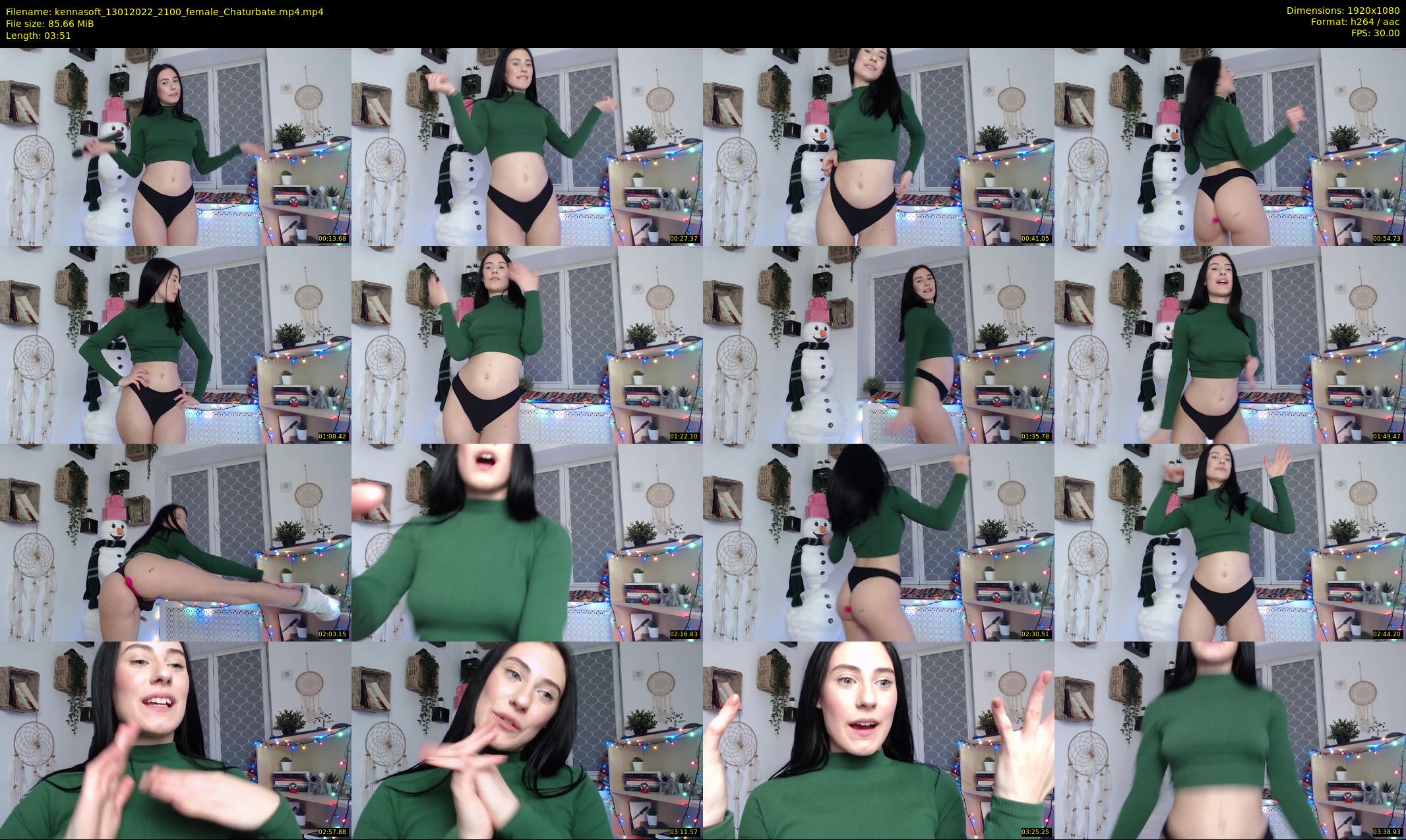 kennasoft — 4 minute Chaturbate female cam show recording, 1080p, Jan 13, 2022