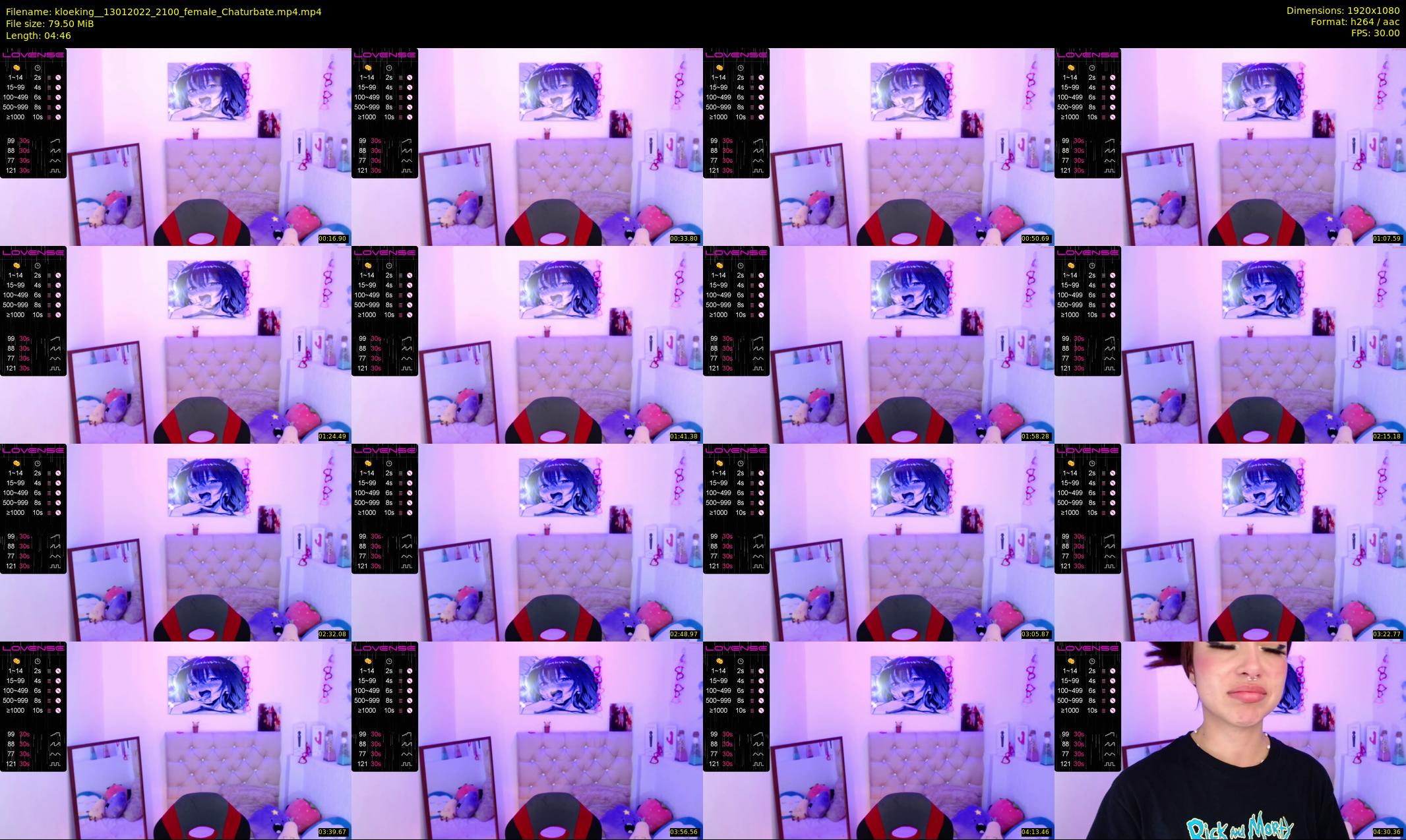 kloeking_ — 5 minute Chaturbate female cam show recording, 1080p, Jan 13, 2022