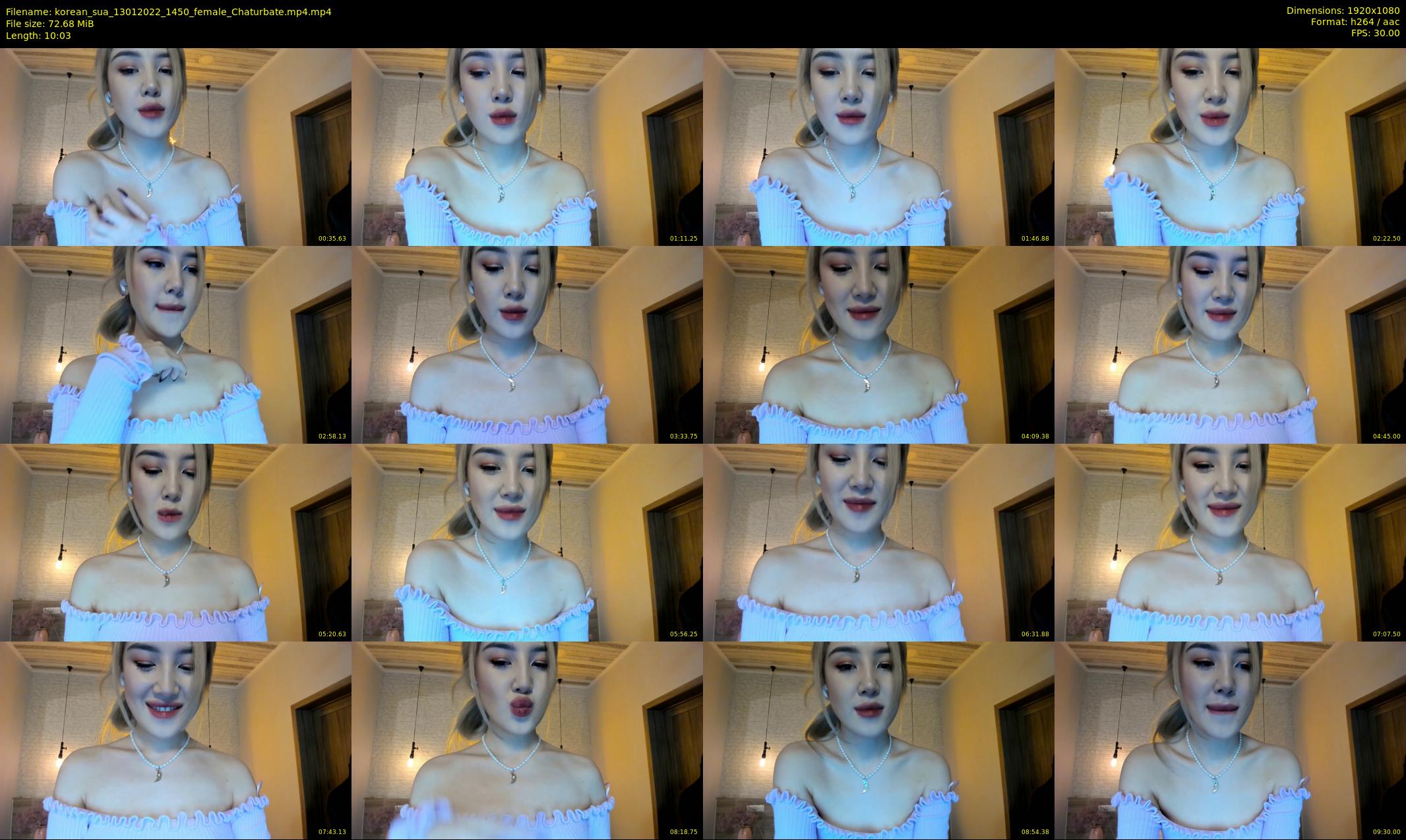 korean_sua — 11 minute Chaturbate female cam show recording, 1080p, Jan 13, 2022
