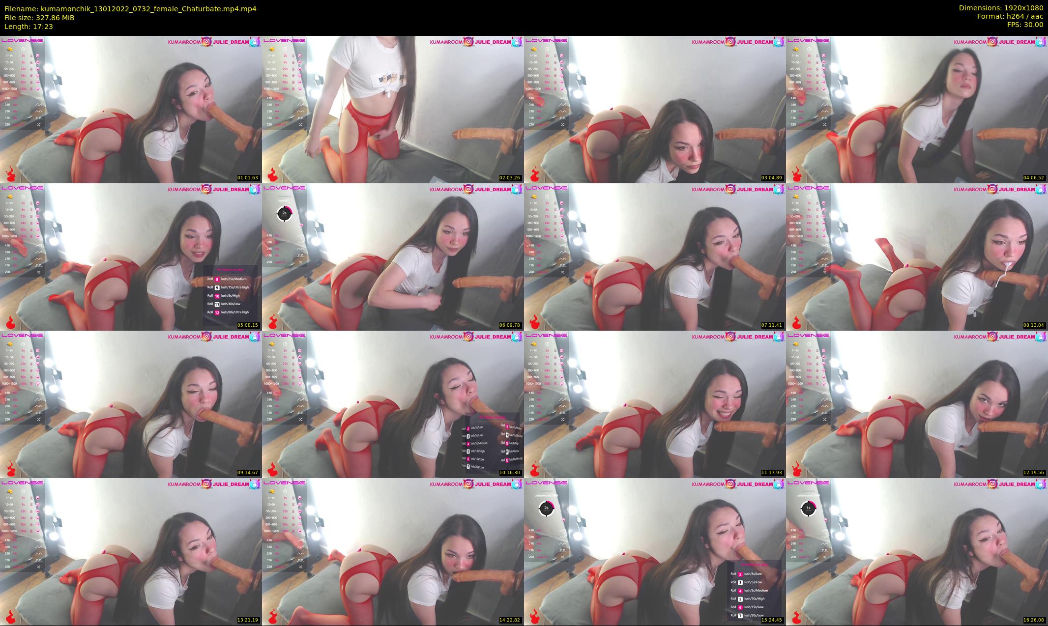 kumamonchik — 18 minute Chaturbate couple cam show recording, 1080p, Jan 13, 2022