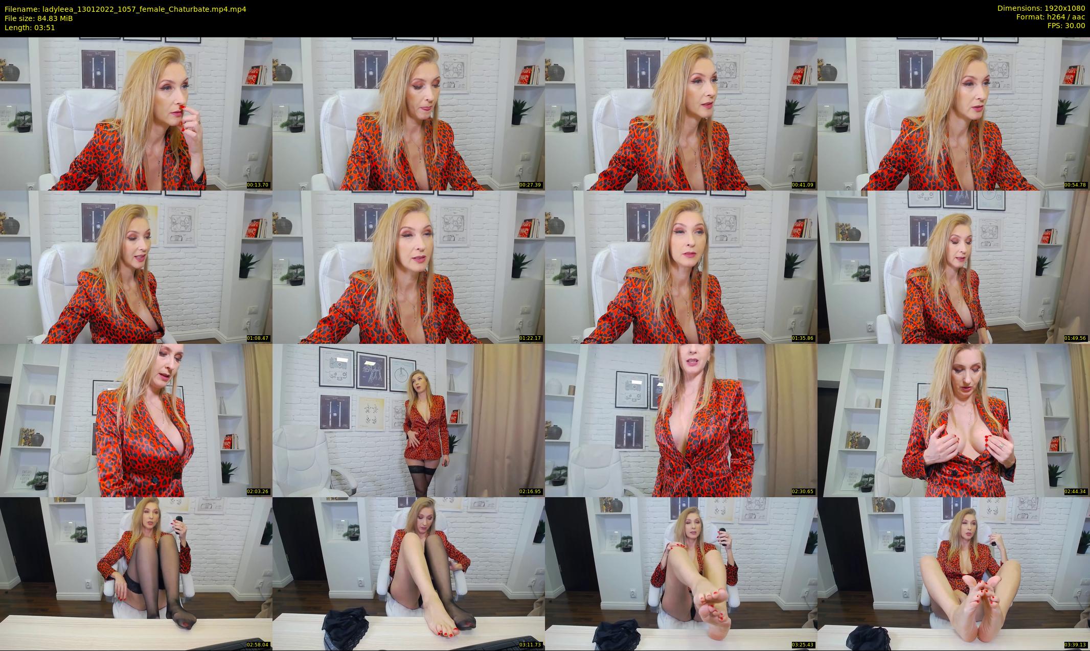 ladyleea — 4 minute Chaturbate female cam show recording, 1080p, Jan 13, 2022