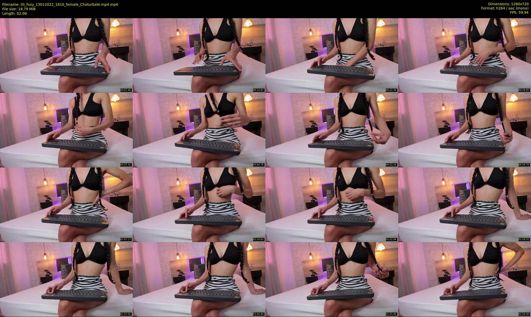 lili_foxy — 3 minute Chaturbate female cam show recording, 720p, Jan 13, 2022