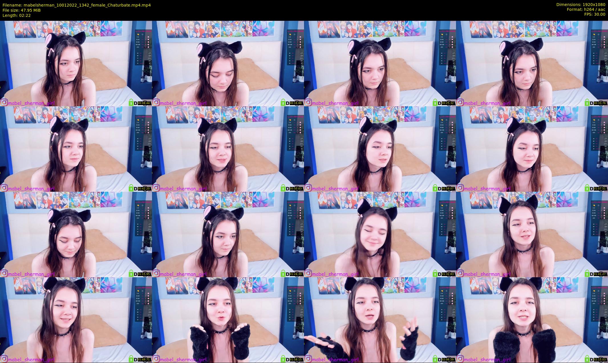 mabelsherman — 3 minute Chaturbate couple cam show recording, 1080p, Jan 10, 2022