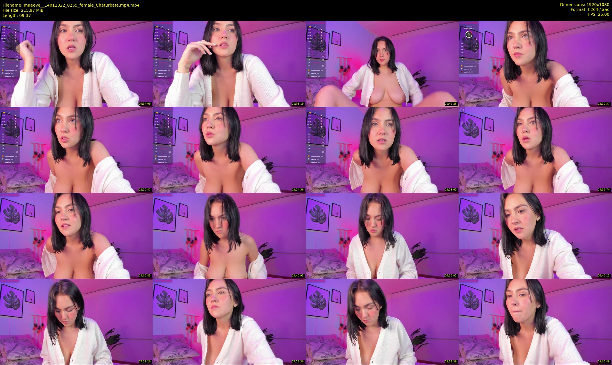 maeeve_ — 10 minute Chaturbate female cam show recording, 1080p, Jan 14, 2022