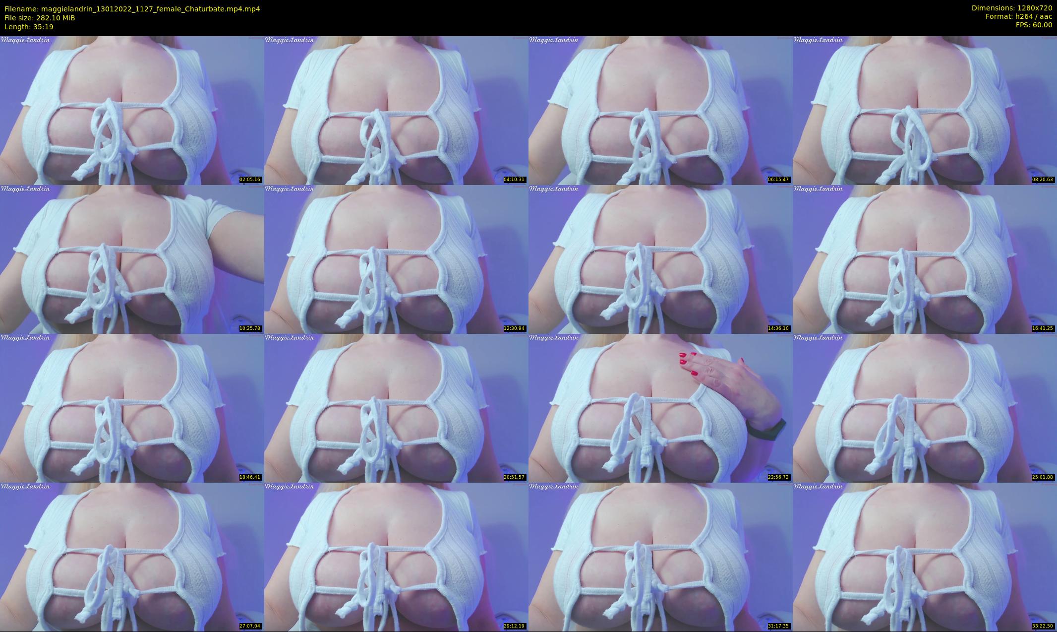 maggielandrin — 36 minute Chaturbate female cam show recording, 720p, Jan 13, 2022