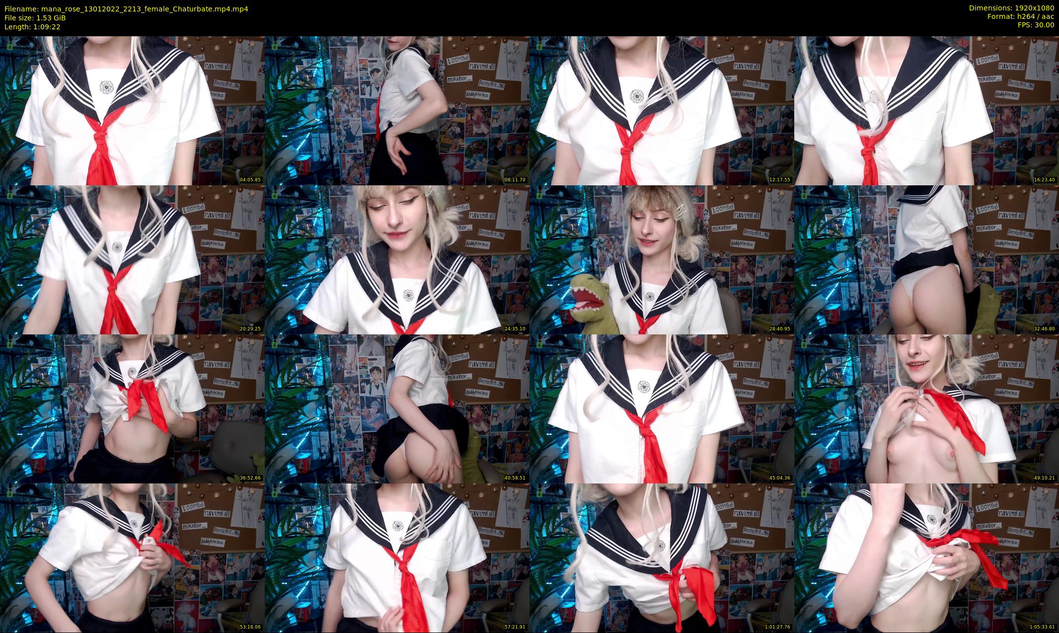 mana_rose — 70 minute Chaturbate female cam show recording, 1080p, Jan 13, 2022