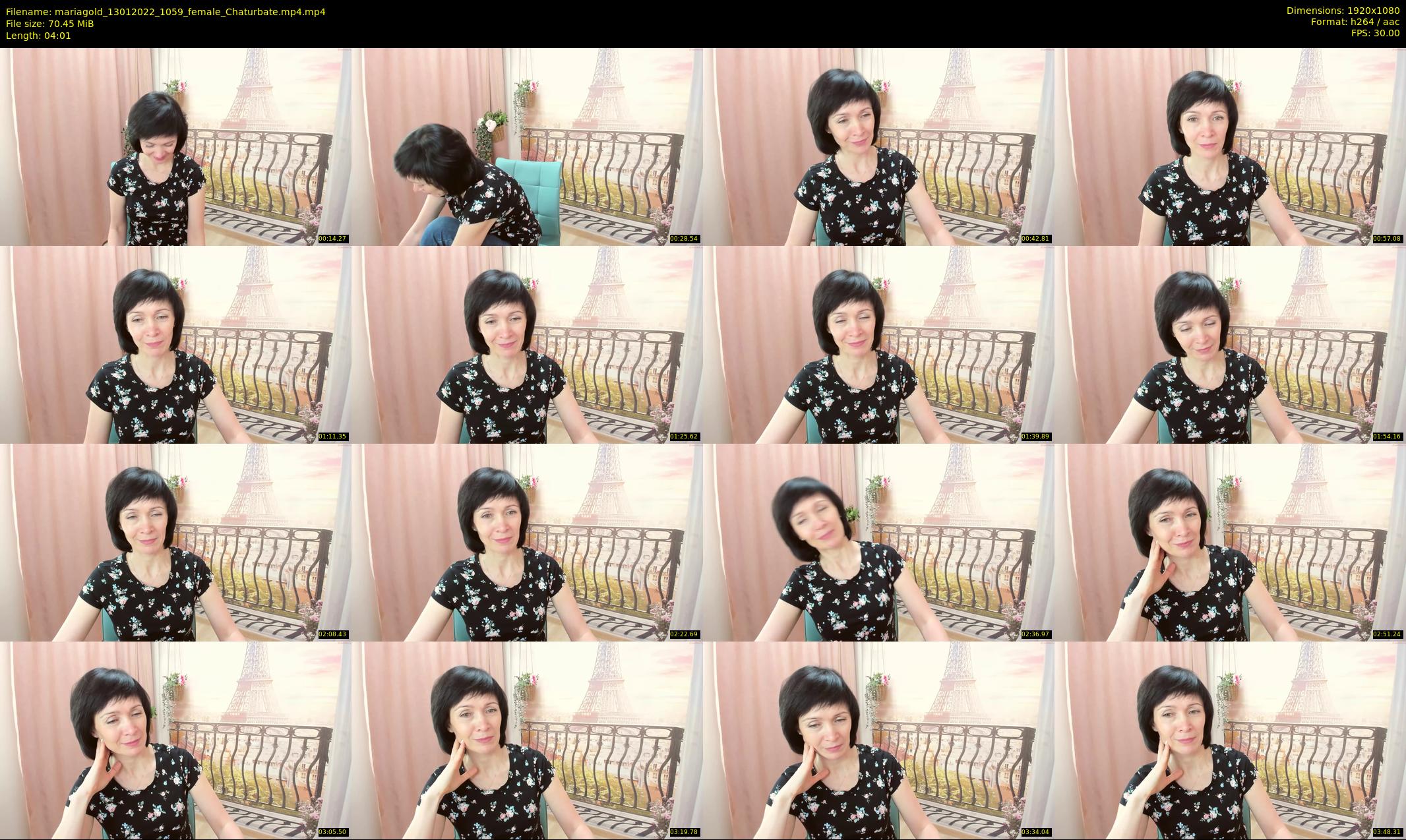 mariagold — 5 minute Chaturbate female cam show recording, 1080p, Jan 13, 2022
