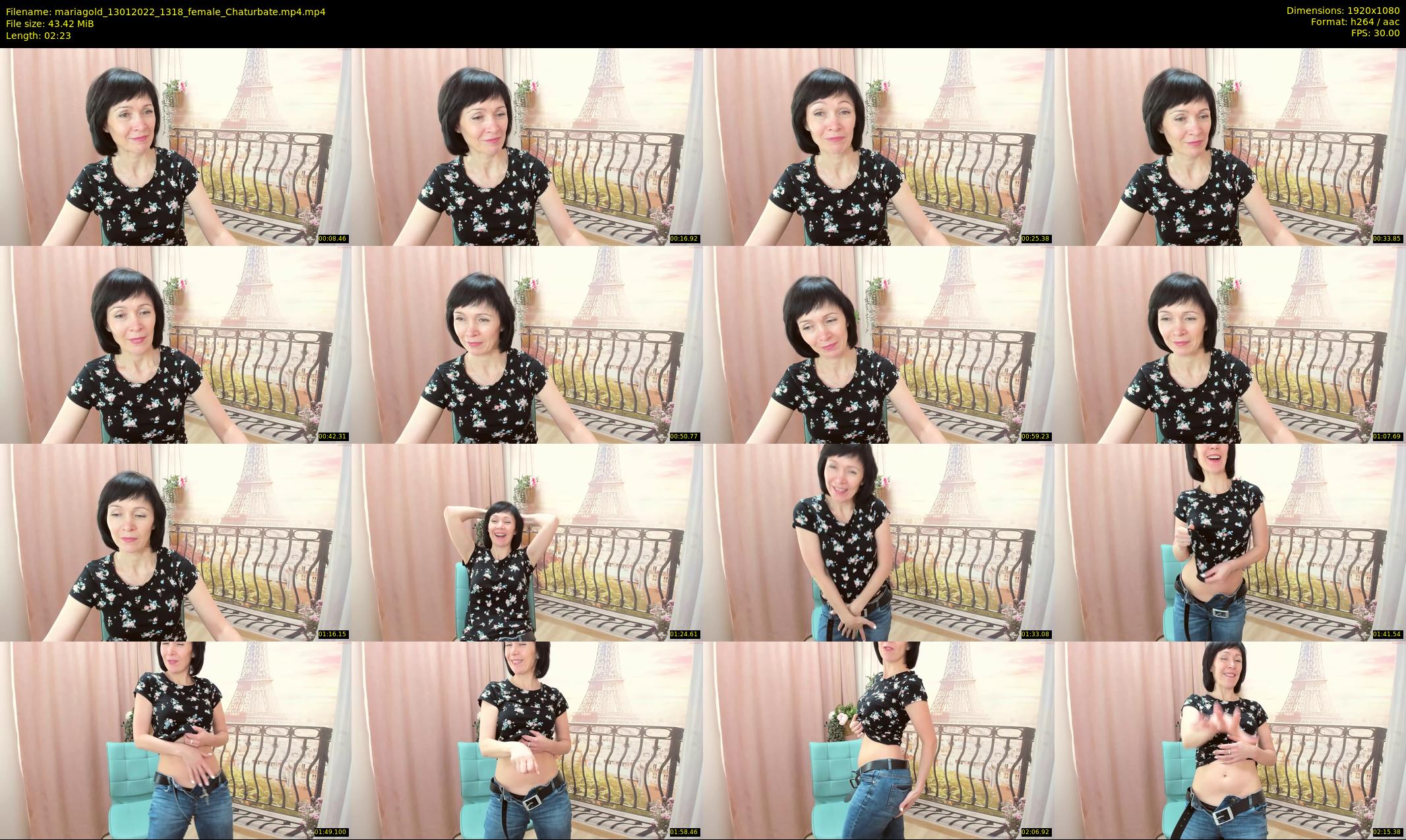 mariagold — 3 minute Chaturbate female cam show recording, 1080p, Jan 13, 2022