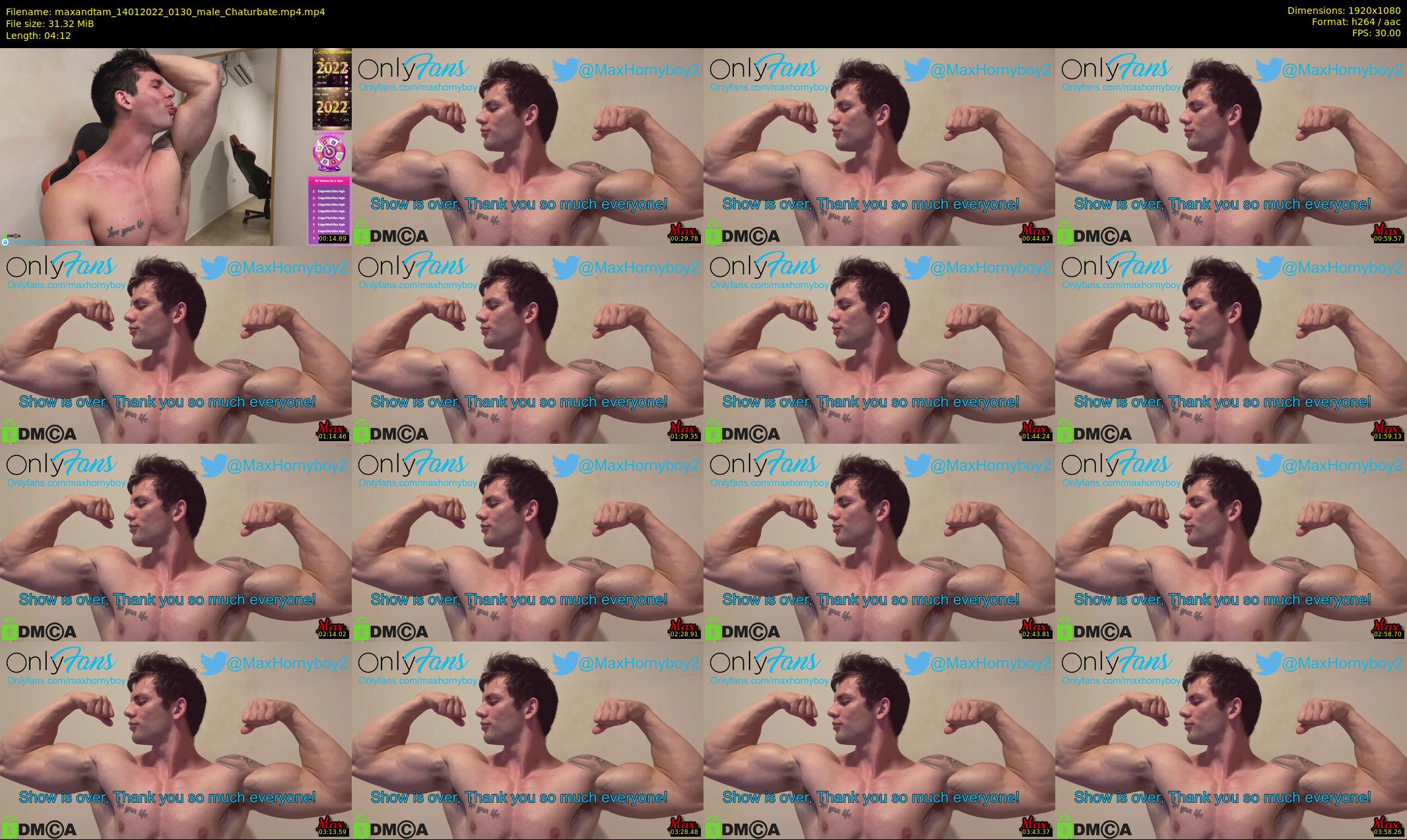 maxandtam — 5 minute Chaturbate couple cam show recording, 1080p, Jan 14, 2022
