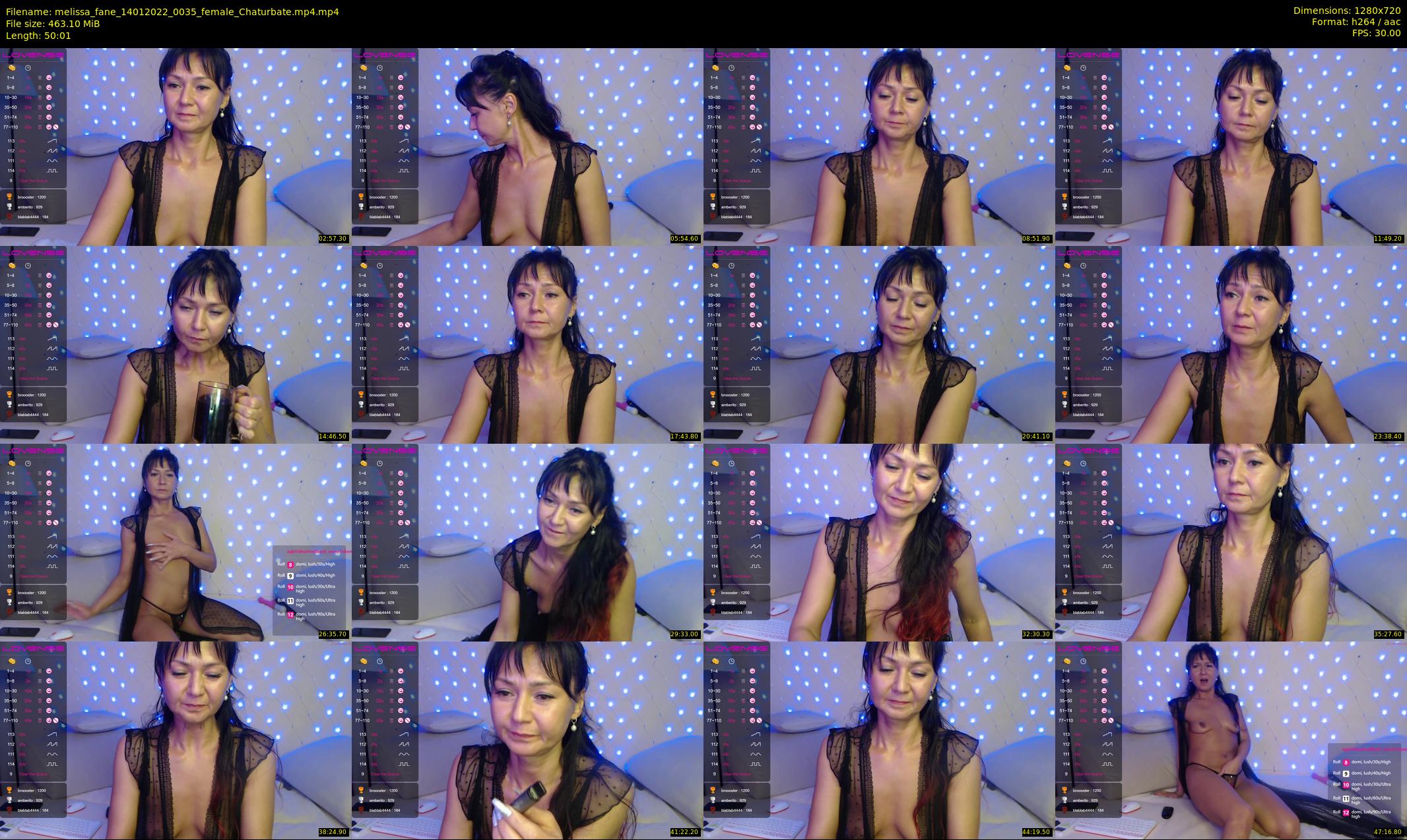 melissa_fane — 51 minute Chaturbate female cam show recording, 720p, Jan 14, 2022