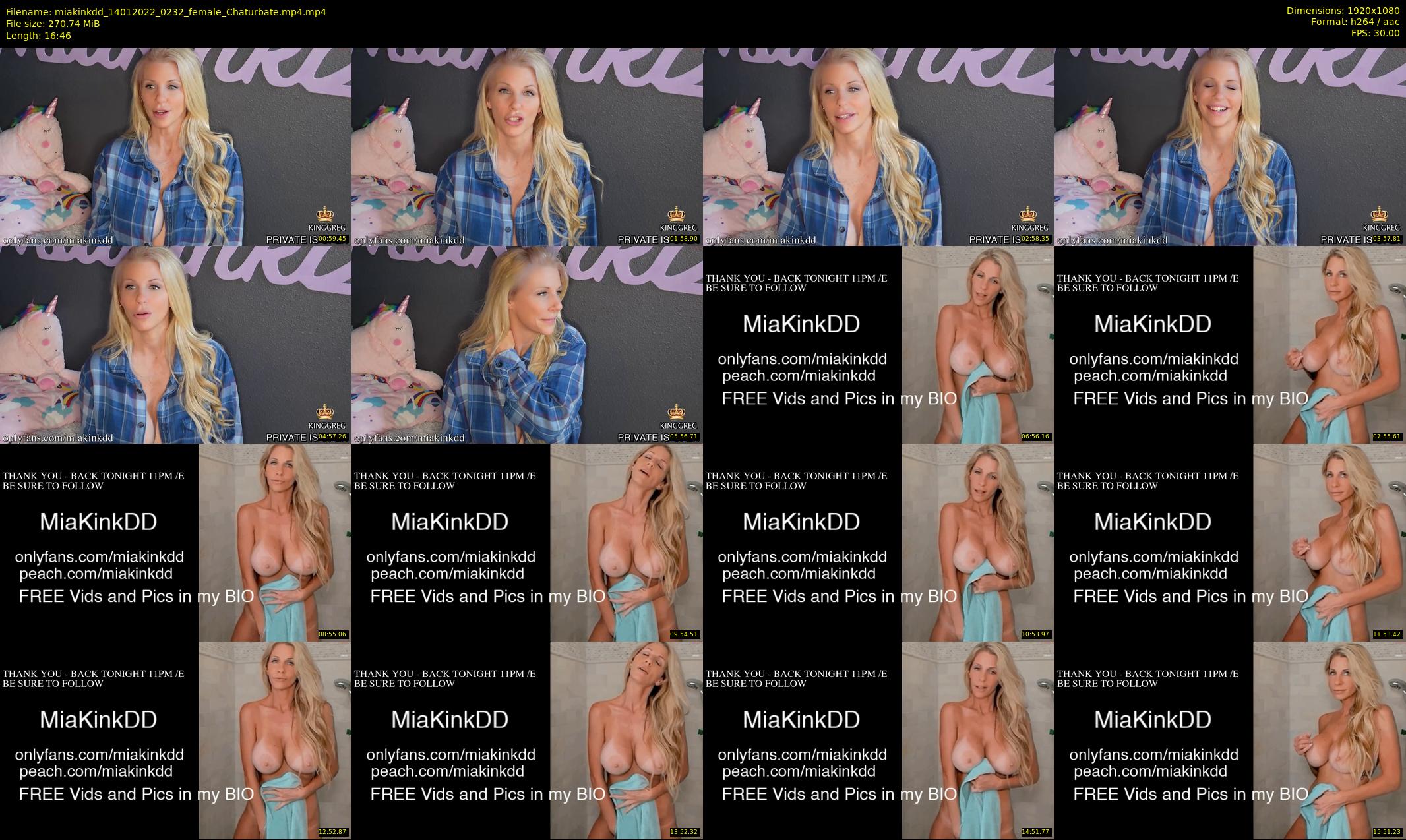 miakinkdd — 17 minute Chaturbate female cam show recording, 1080p, Jan 14, 2022