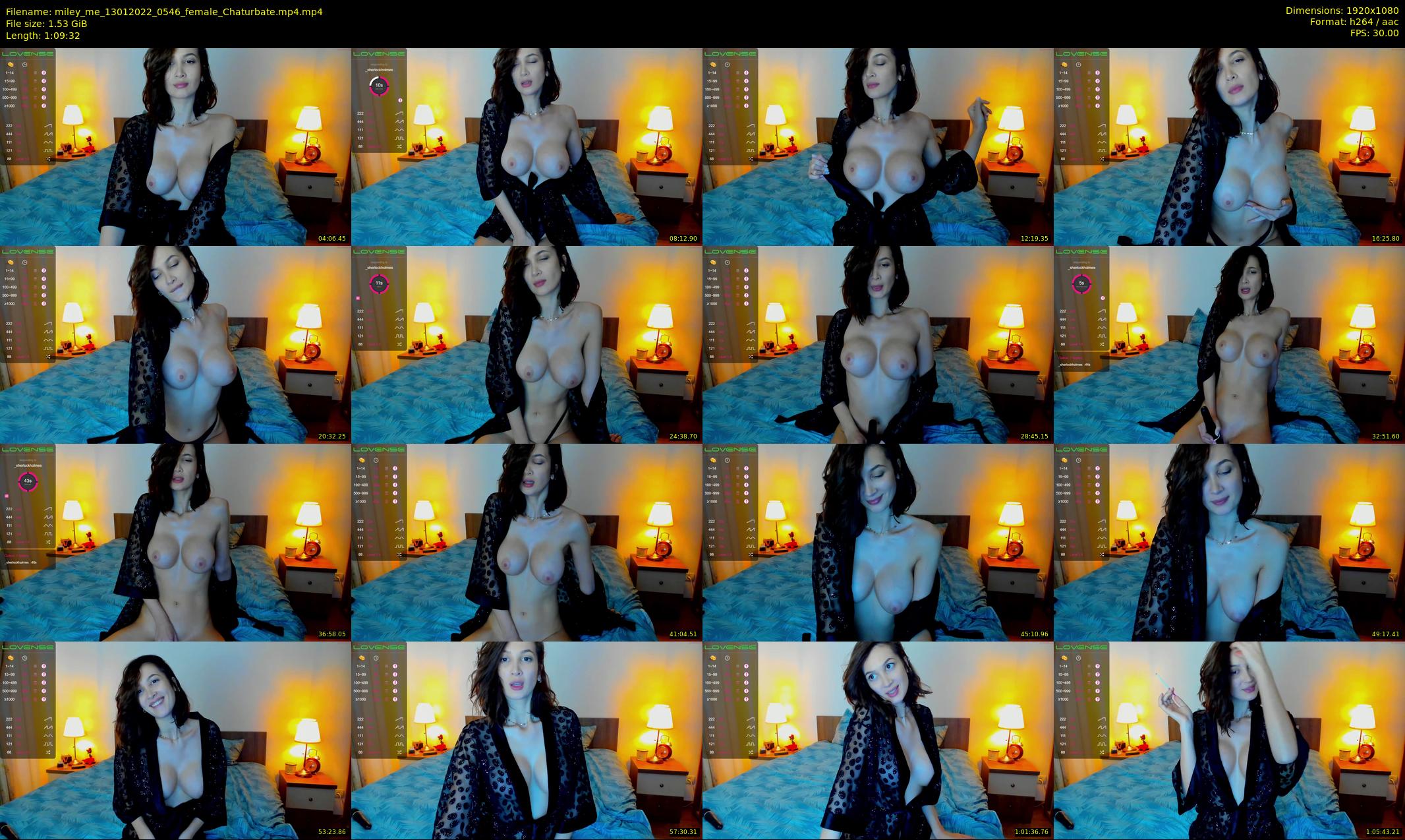 miley_me — 70 minute Chaturbate female cam show recording, 1080p, Jan 13, 2022