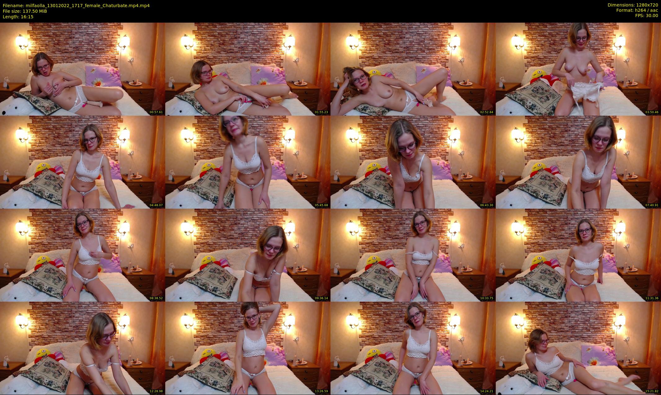milfaolla — 17 minute Chaturbate female cam show recording, 720p, Jan 13, 2022