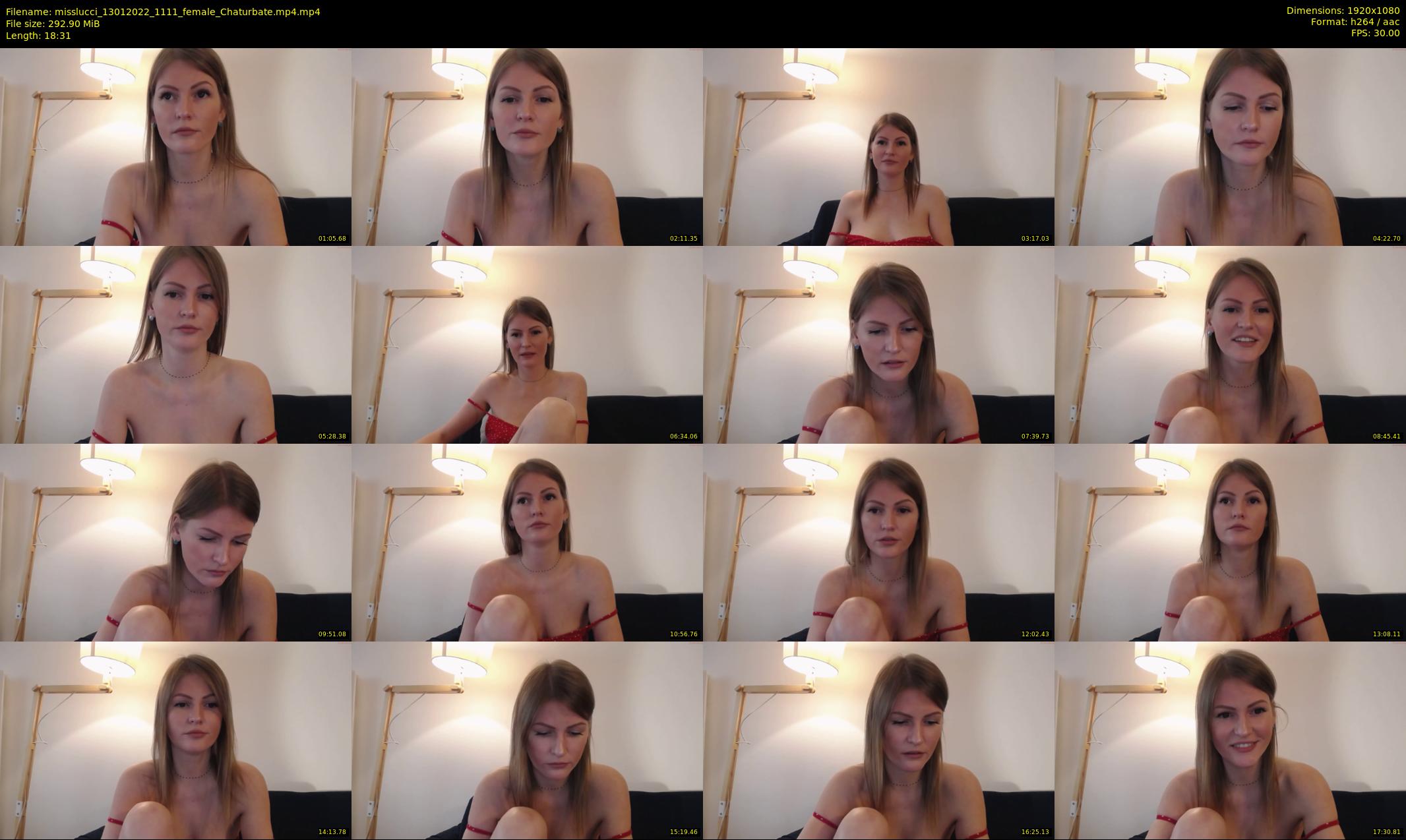 misslucci — 19 minute Chaturbate female cam show recording, 1080p, Jan 13, 2022