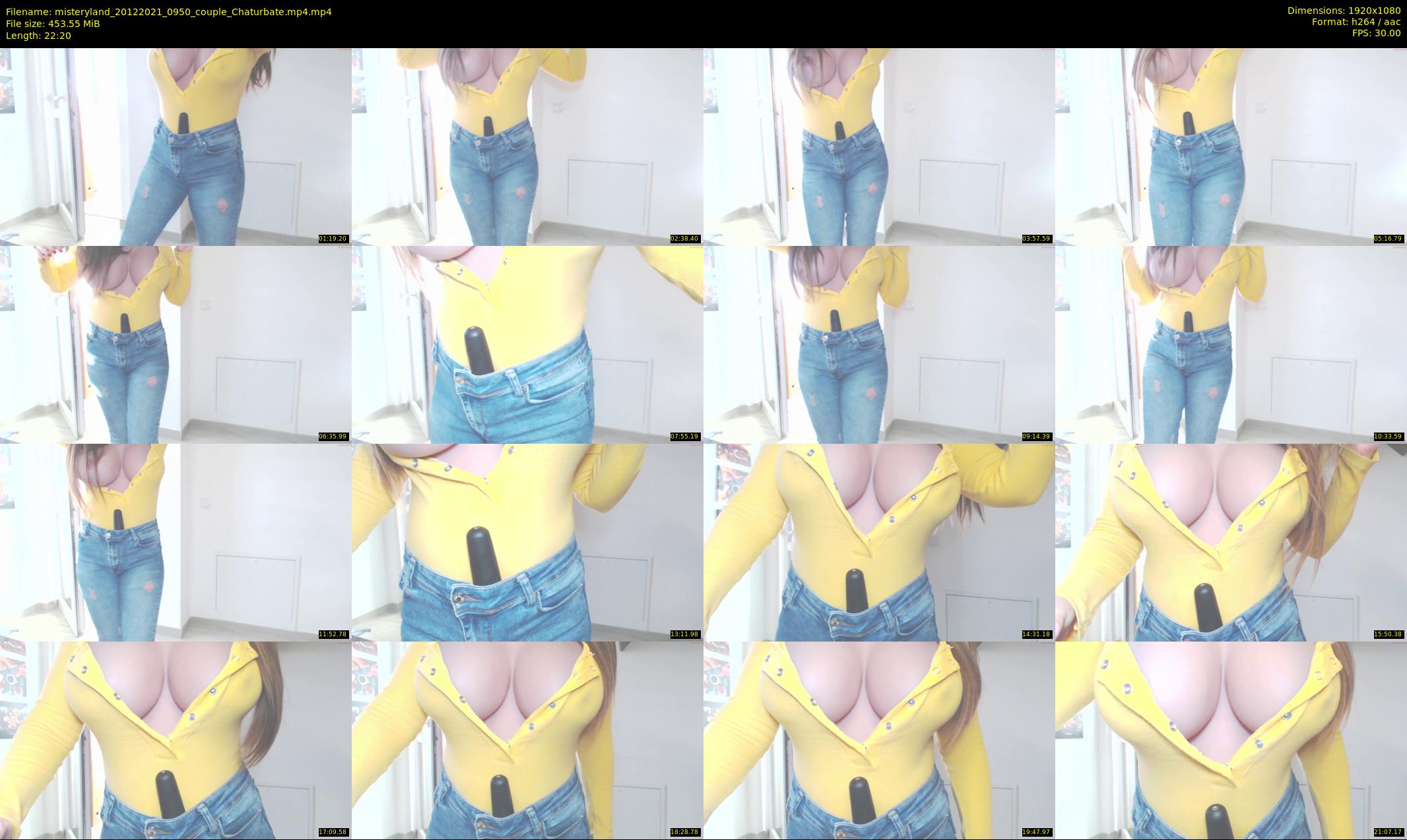 misteryland — 23 minute Chaturbate couple cam show recording, 1080p, Dec 20, 2021