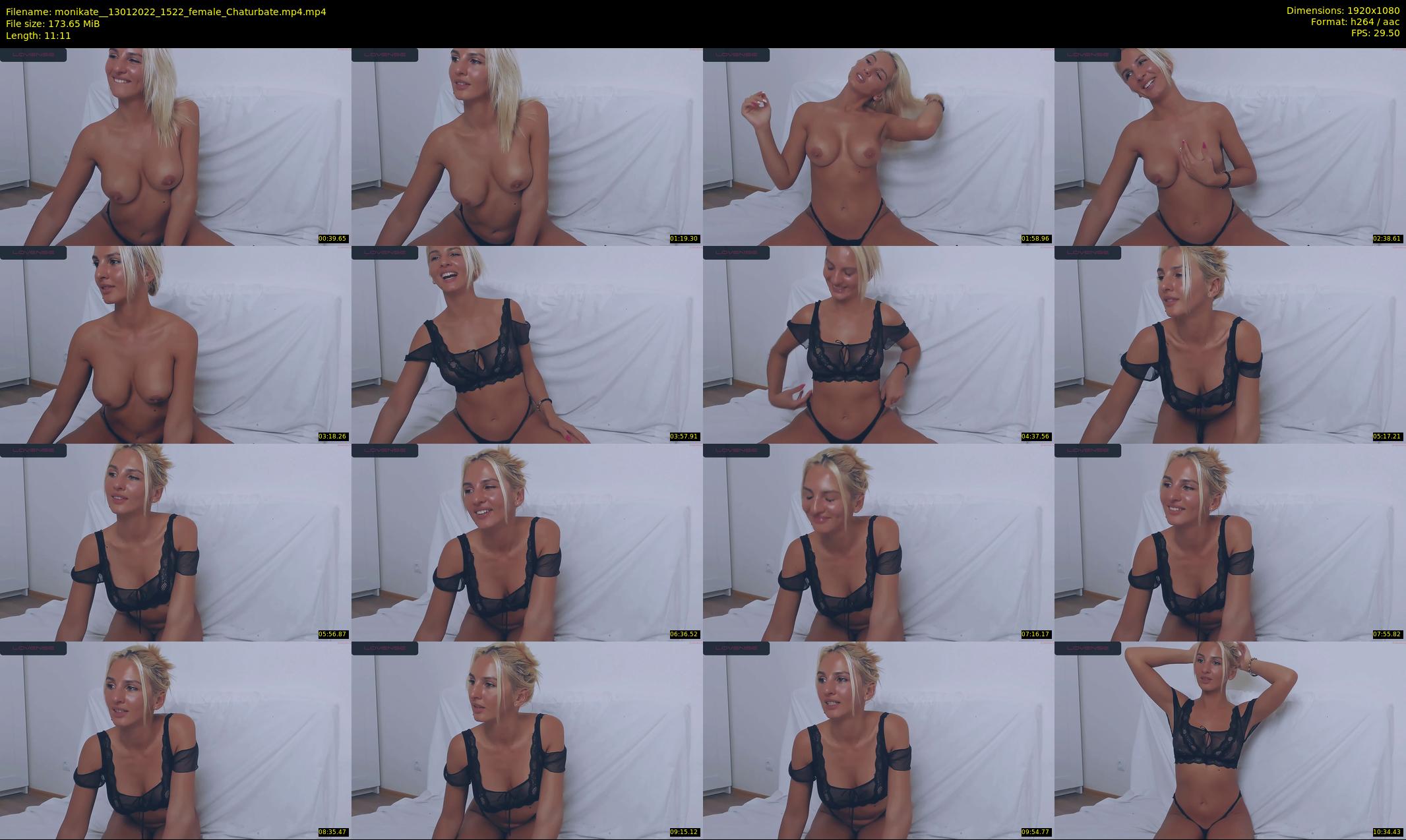 monikate_ — 12 minute Chaturbate couple cam show recording, 1080p, Jan 13, 2022
