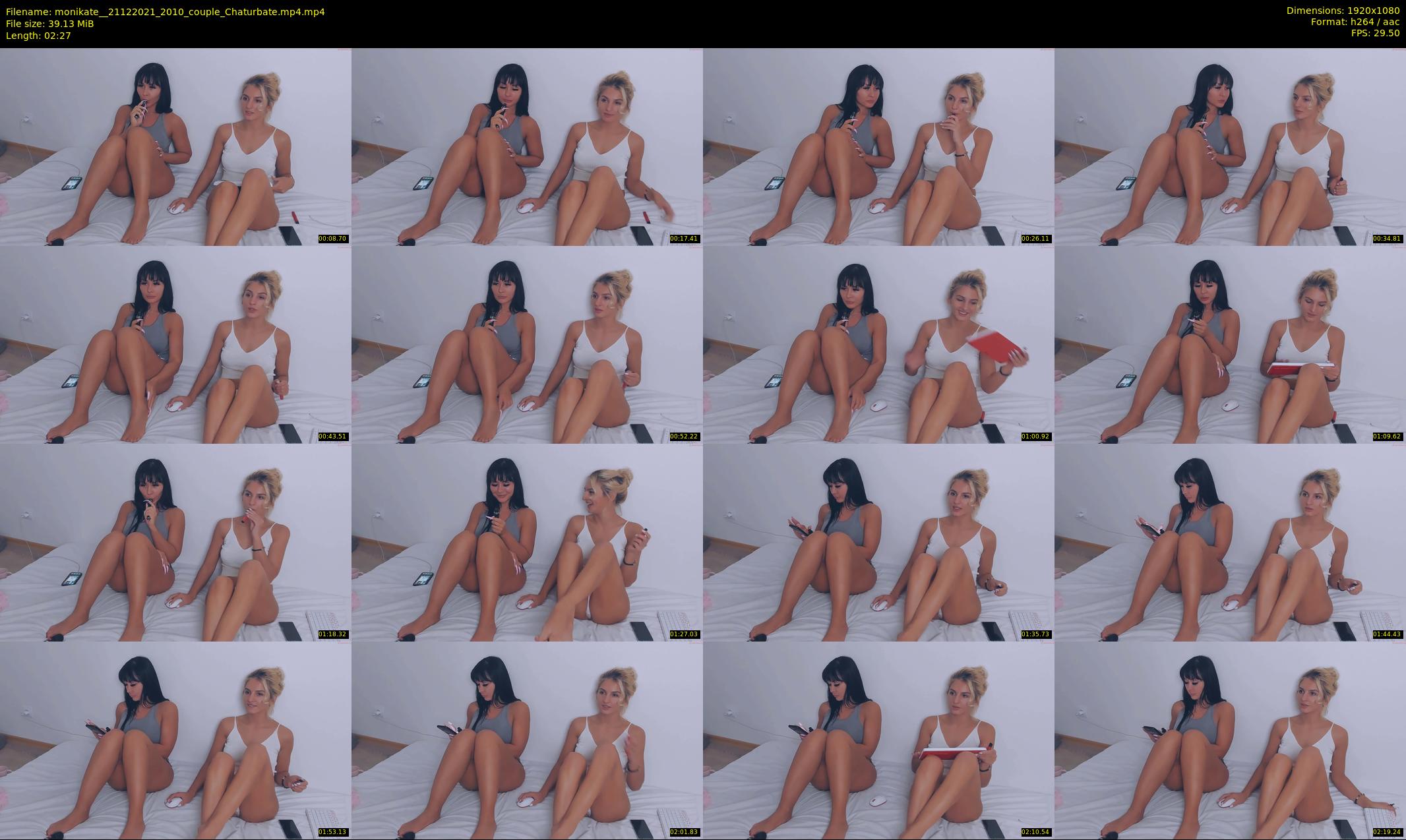 monikate_ — 3 minute Chaturbate couple cam show recording, 1080p, Dec 21, 2021