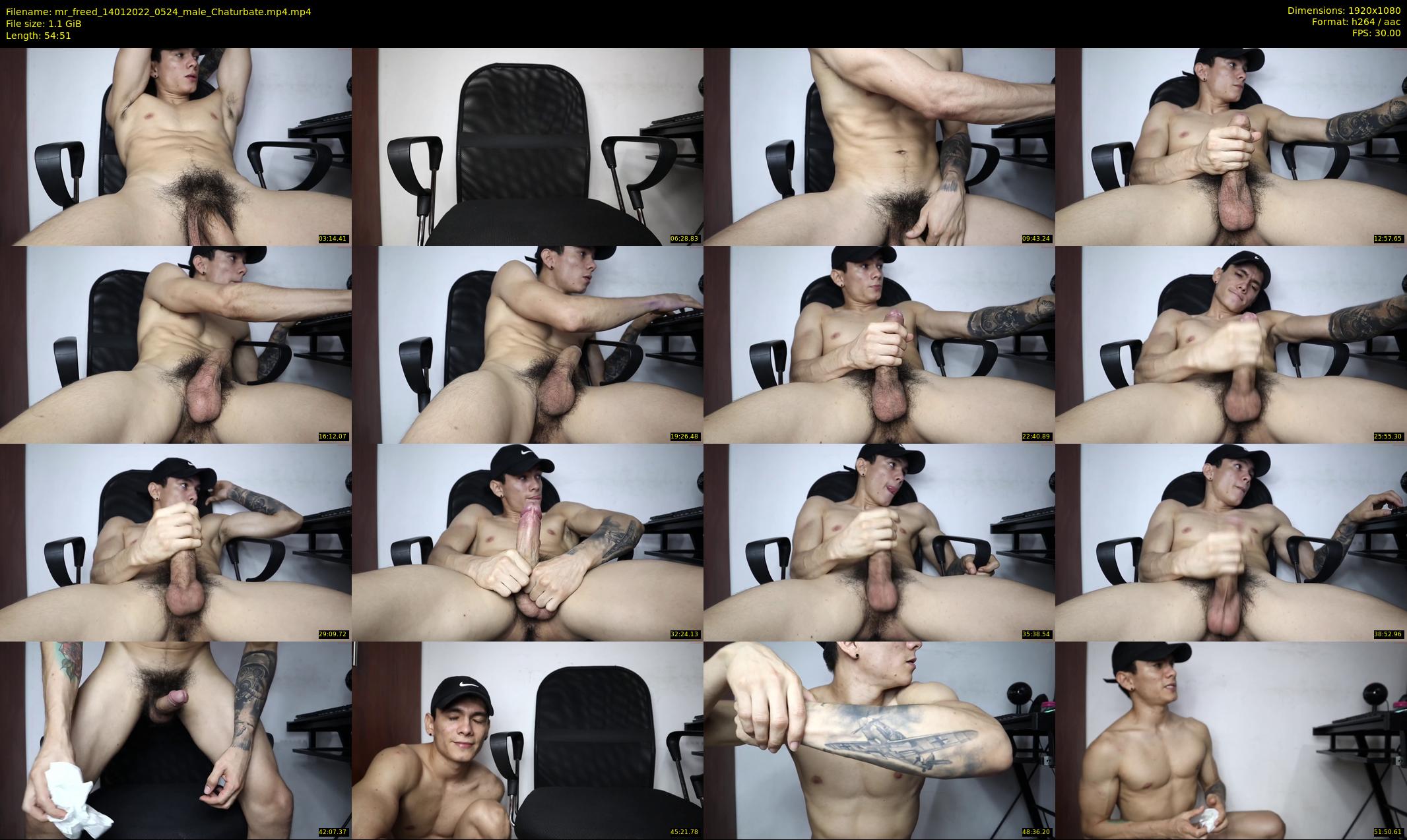 mr_freed — 55 minute Chaturbate male cam show recording, 1080p, Jan 14, 2022