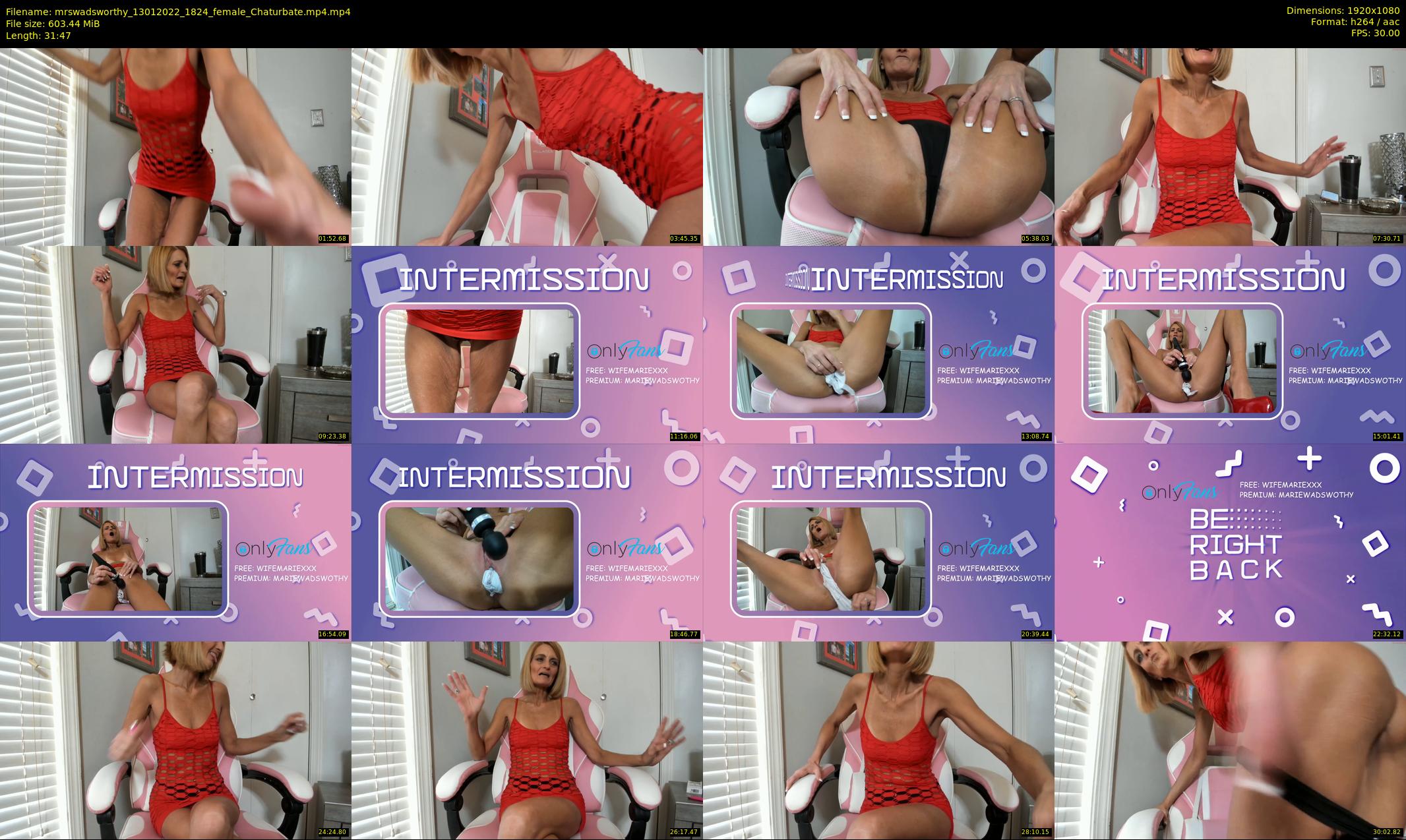 mrswadsworthy — 32 minute Chaturbate female cam show recording, 1080p, Jan 13, 2022