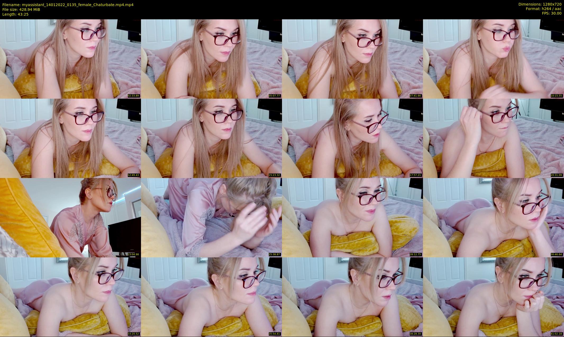 myassistant — 44 minute Chaturbate female cam show recording, 720p, Jan 14, 2022