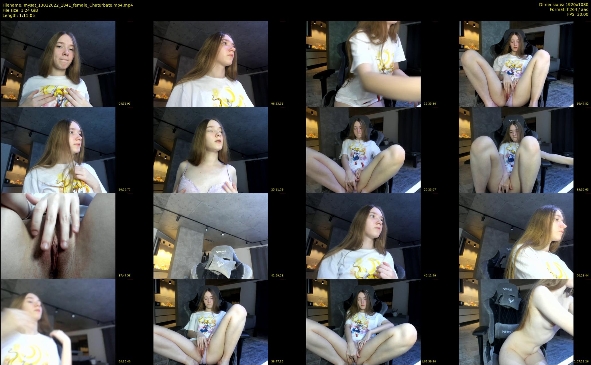 mysat — 72 minute Chaturbate female cam show recording, 1080p, Jan 13, 2022