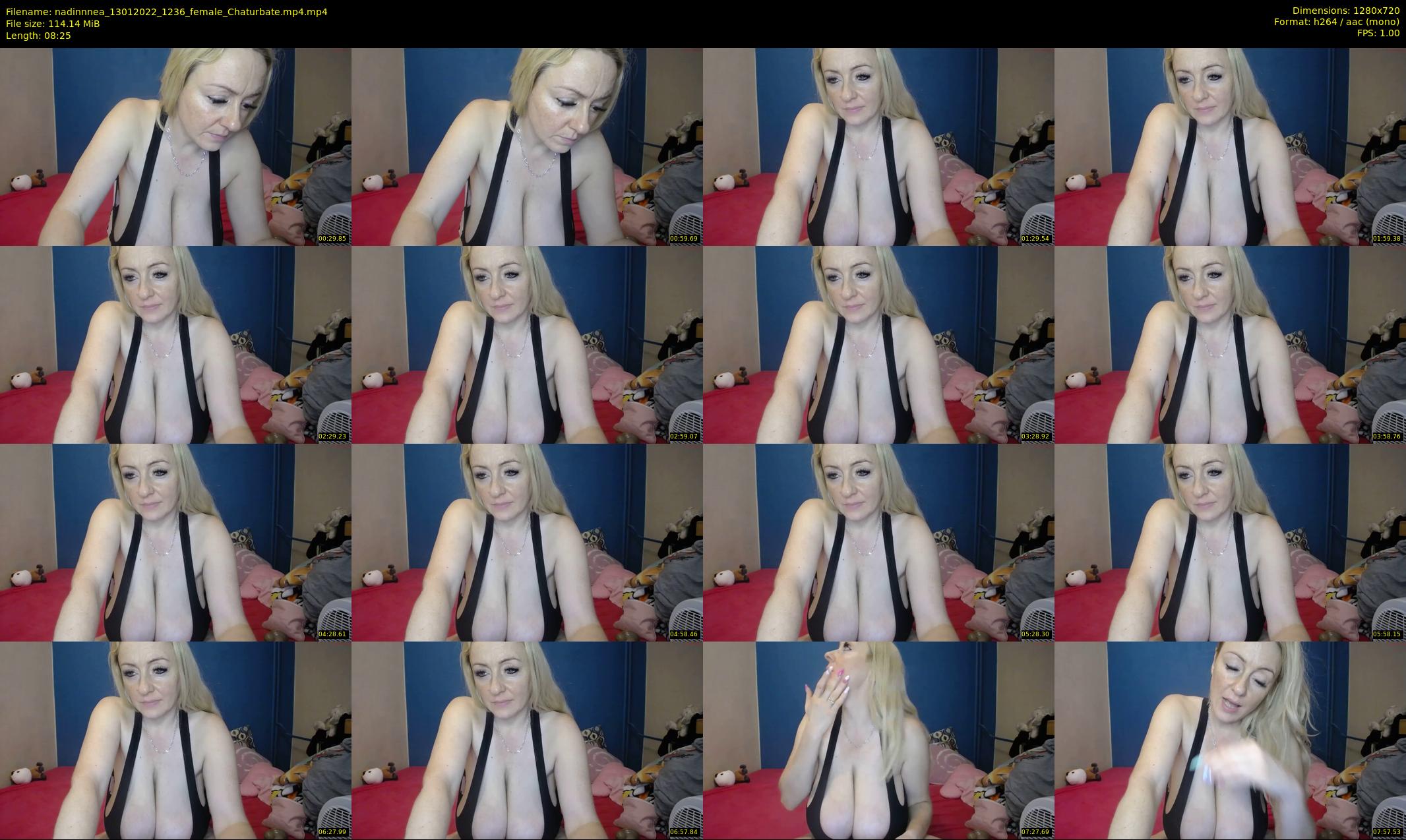 nadinnnea — 9 minute Chaturbate female cam show recording, 720p, Jan 13, 2022