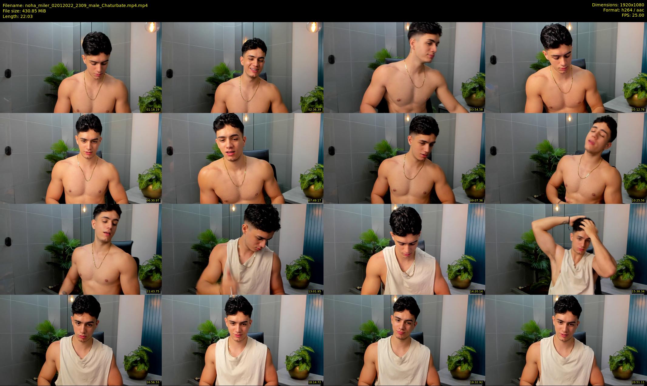 noha_miler — 23 minute Chaturbate male cam show recording, 1080p, Jan 2, 2022