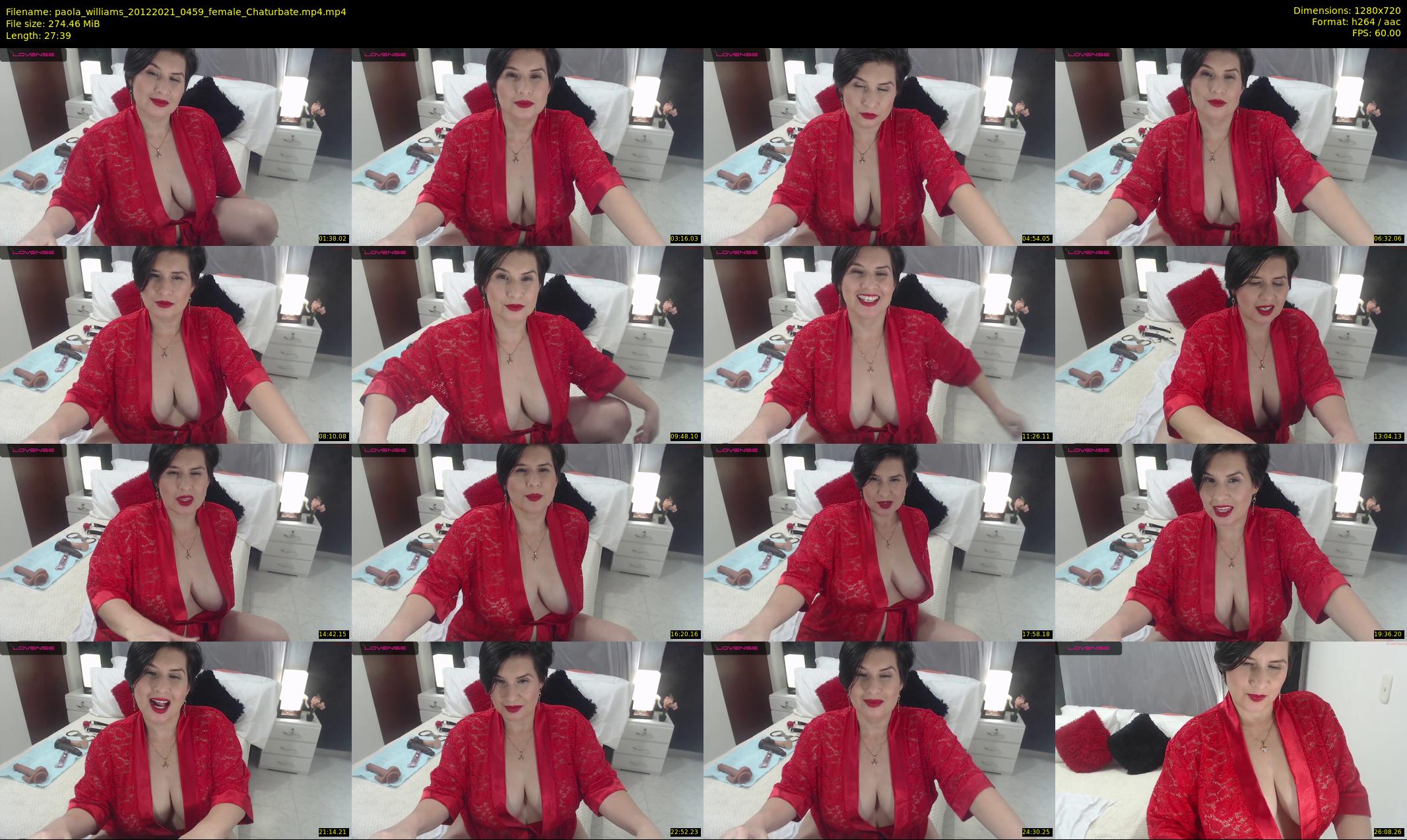paola_williams — 28 minute Chaturbate female cam show recording, 720p, Dec 20, 2021