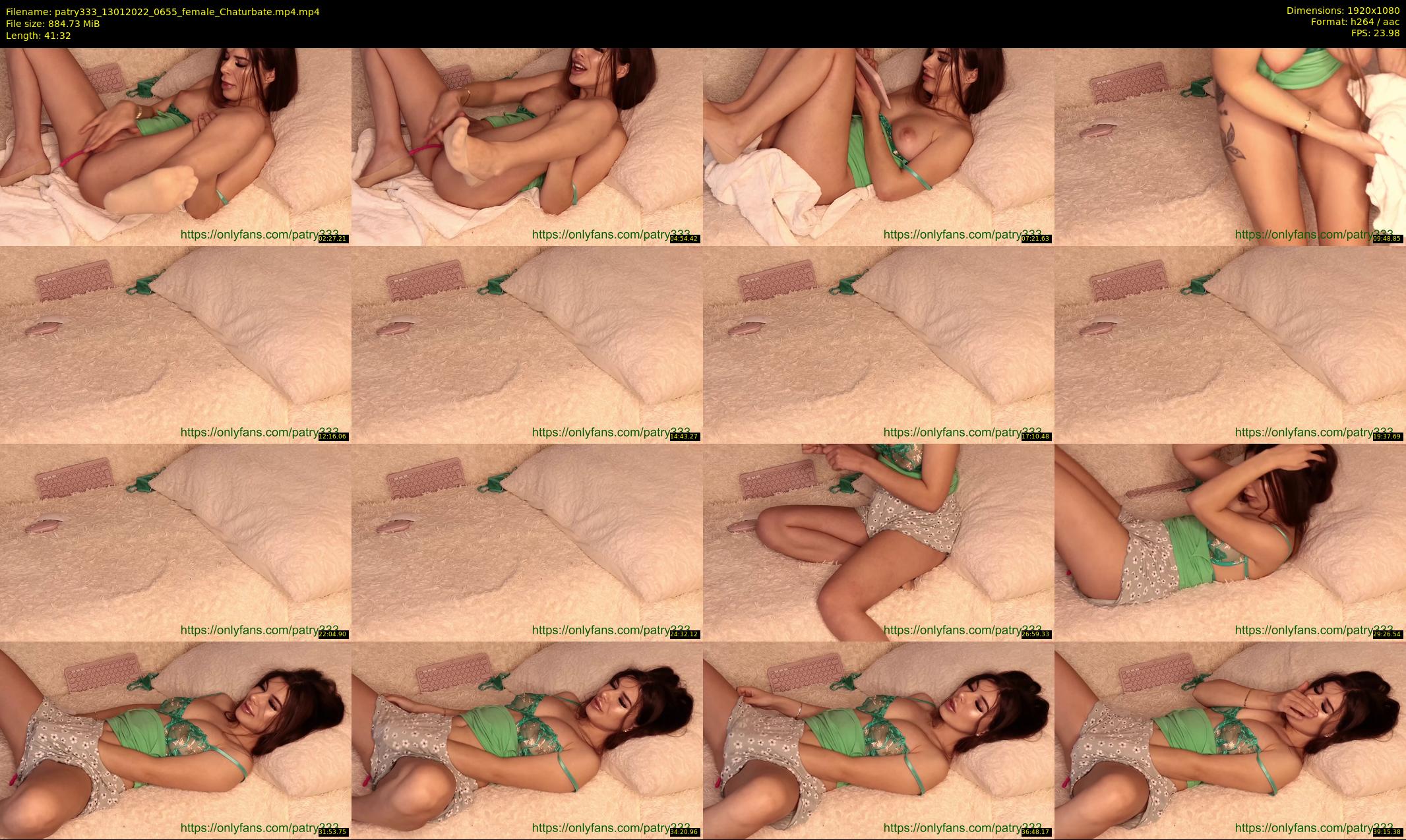patry333 — 42 minute Chaturbate female cam show recording, 1080p, Jan 13, 2022