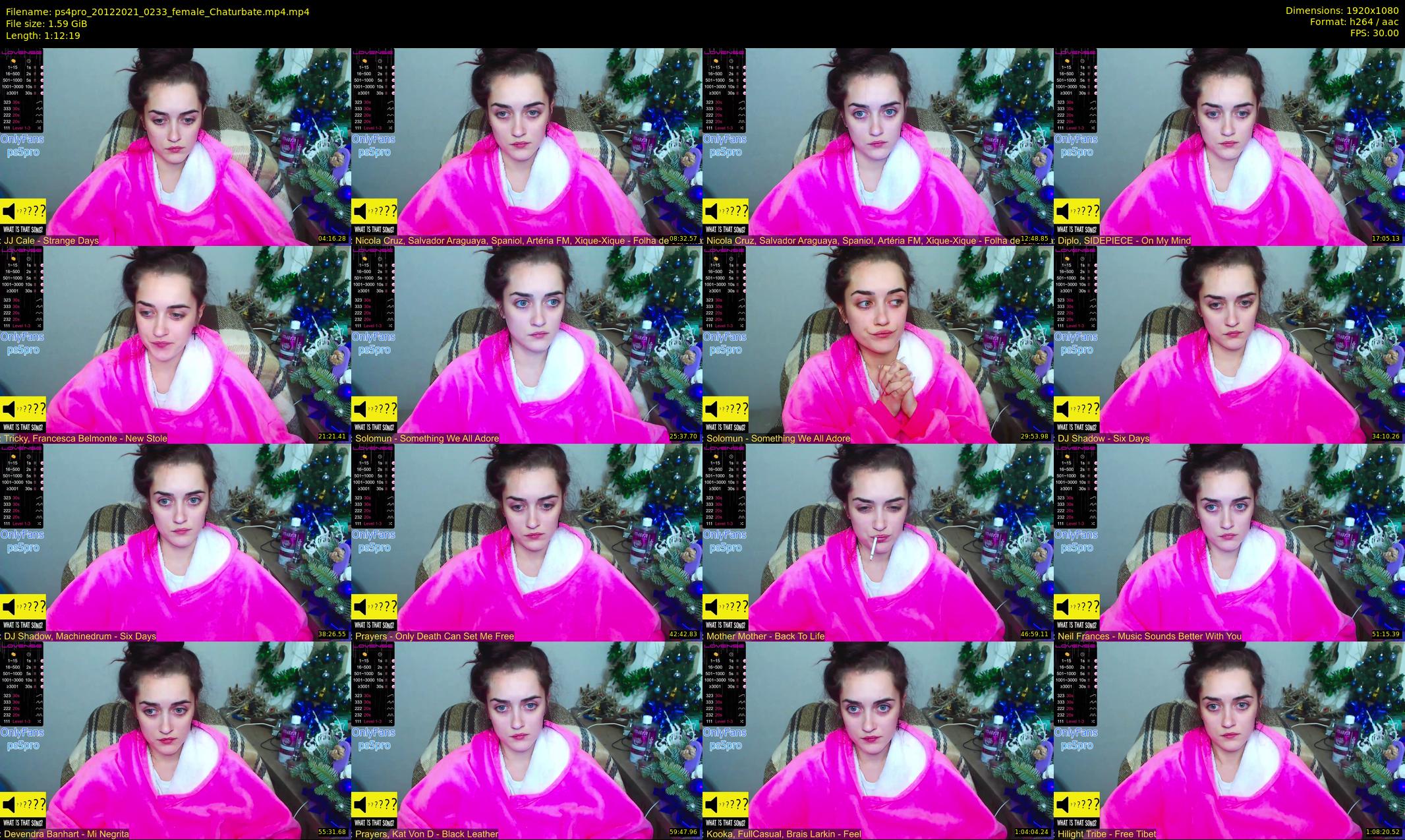 ps4pro — 73 minute Chaturbate female cam show recording, 1080p, Dec 20, 2021