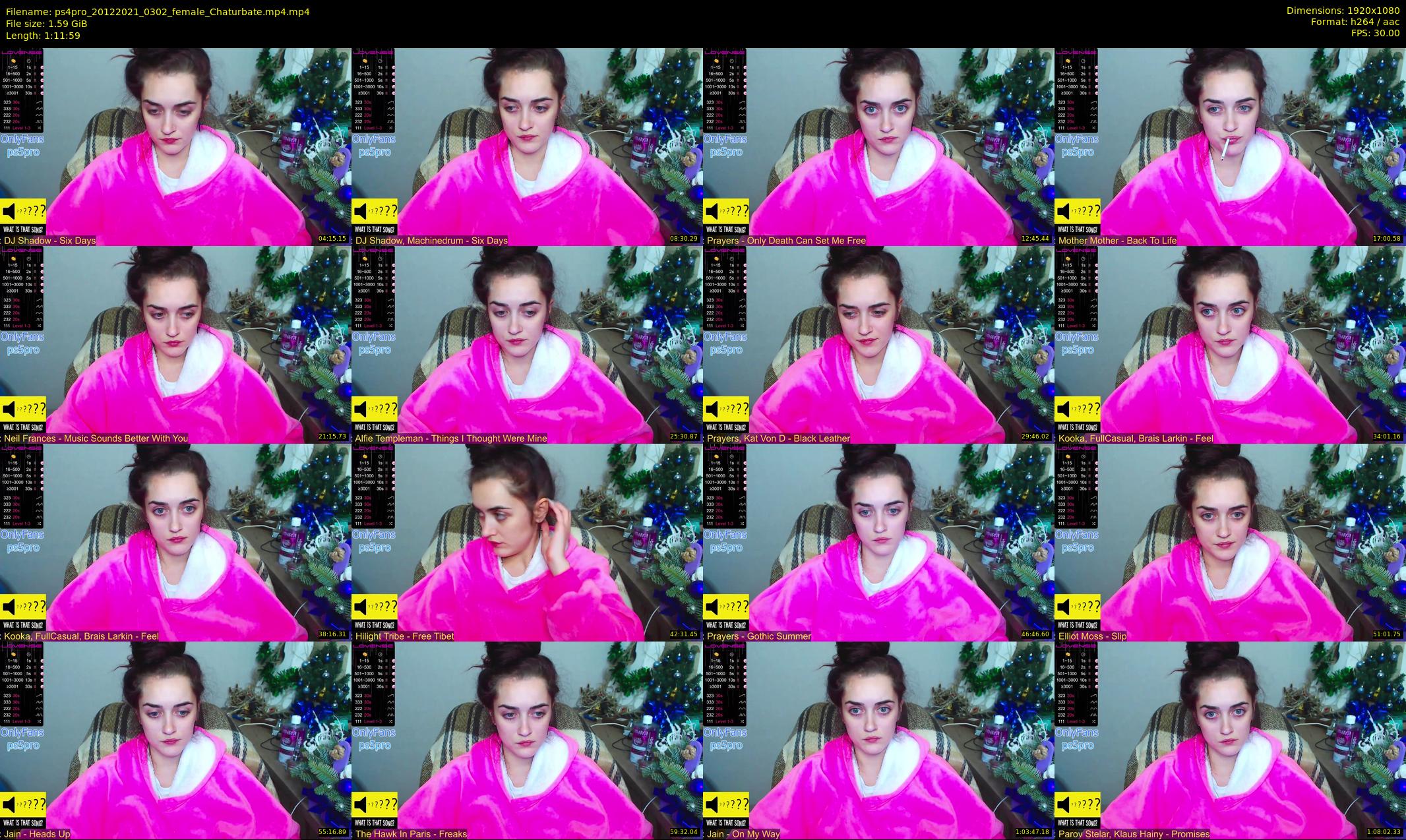 ps4pro — 72 minute Chaturbate female cam show recording, 1080p, Dec 20, 2021