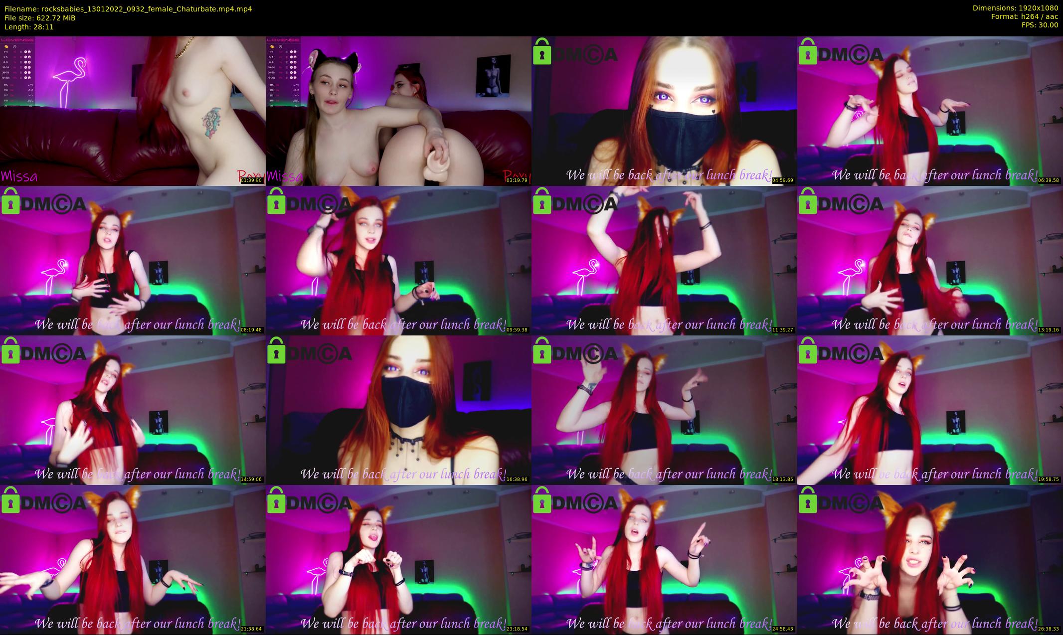 rocksbabies — 29 minute Chaturbate female cam show recording, 1080p, Jan 13, 2022