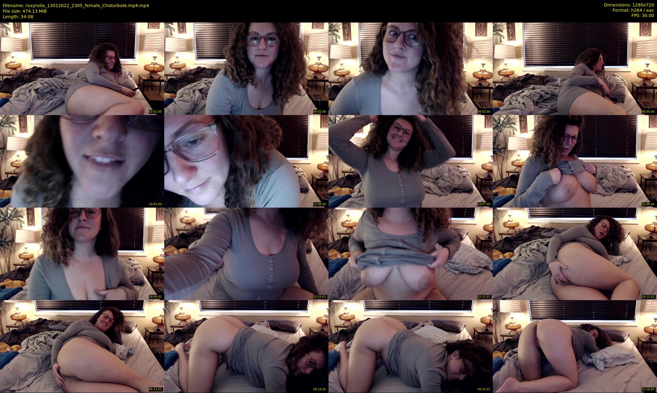 roxyrolla — 35 minute Chaturbate female cam show recording, 720p, Jan 13, 2022