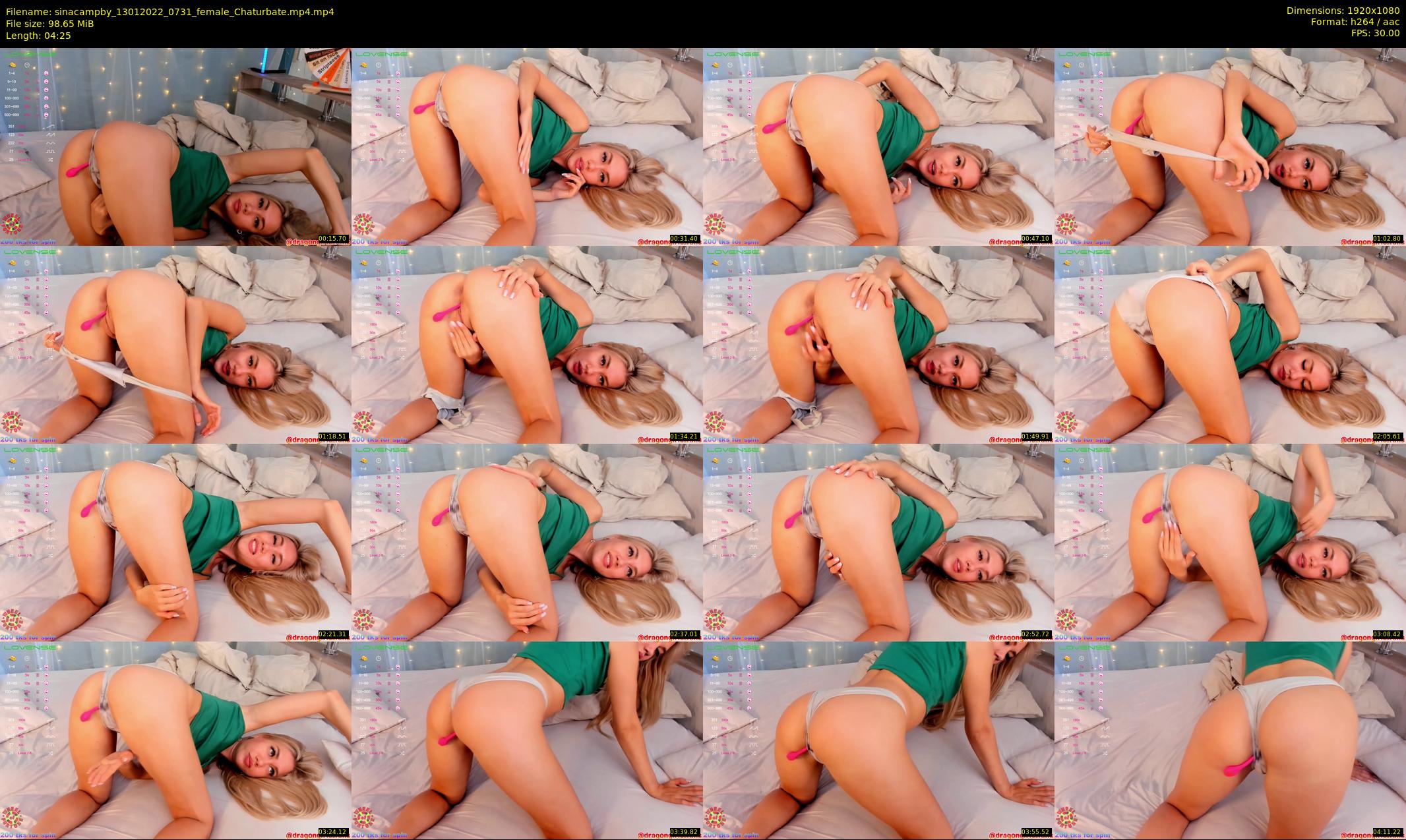sinacampby — 5 minute Chaturbate couple cam show recording, 1080p, Jan 13, 2022