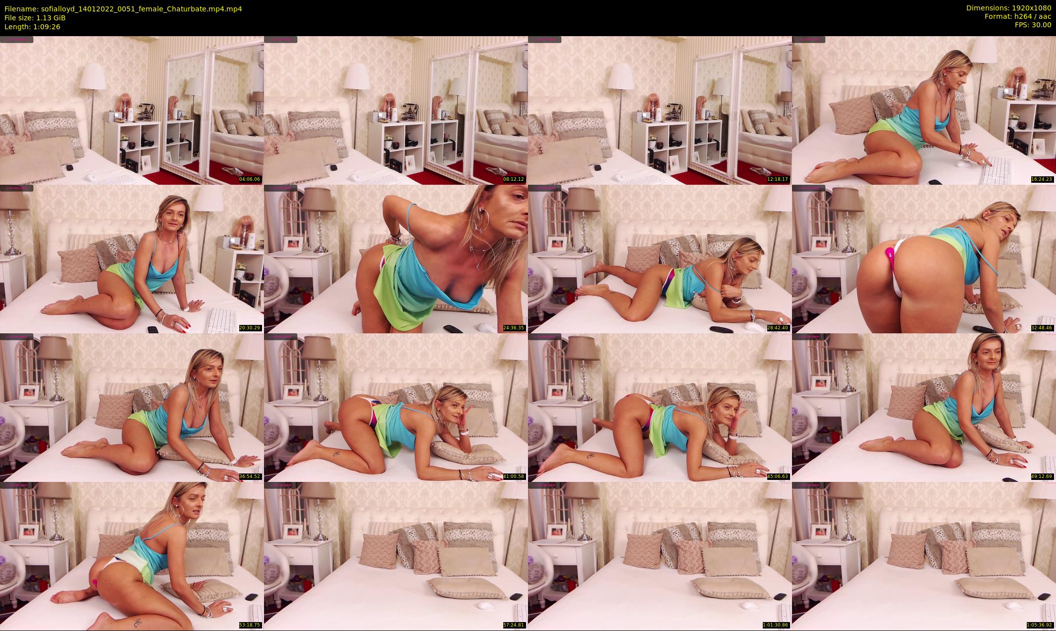 sofialloyd — 70 minute Chaturbate female cam show recording, 1080p, Jan 14, 2022