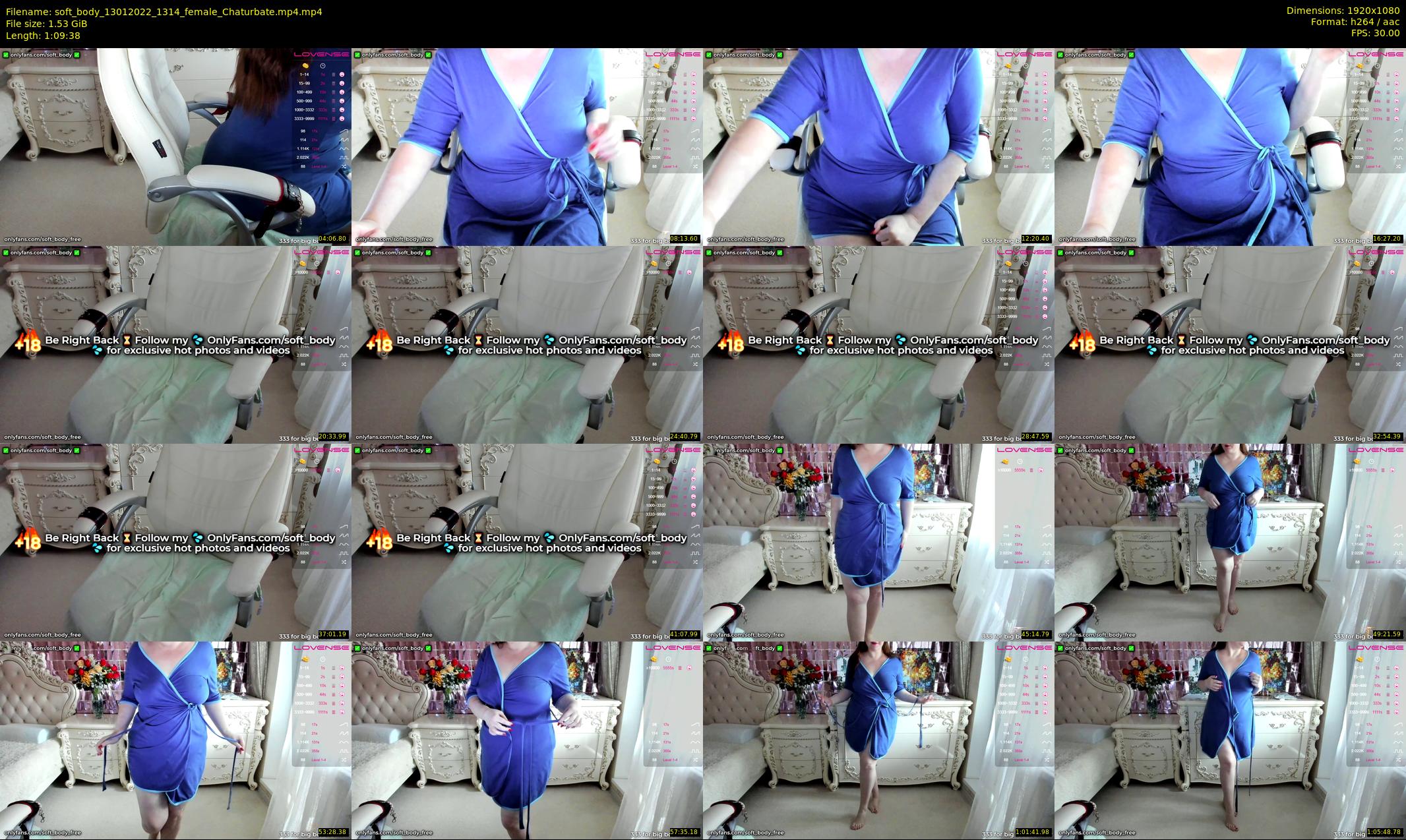 soft_body — 70 minute Chaturbate female cam show recording, 1080p, Jan 13, 2022