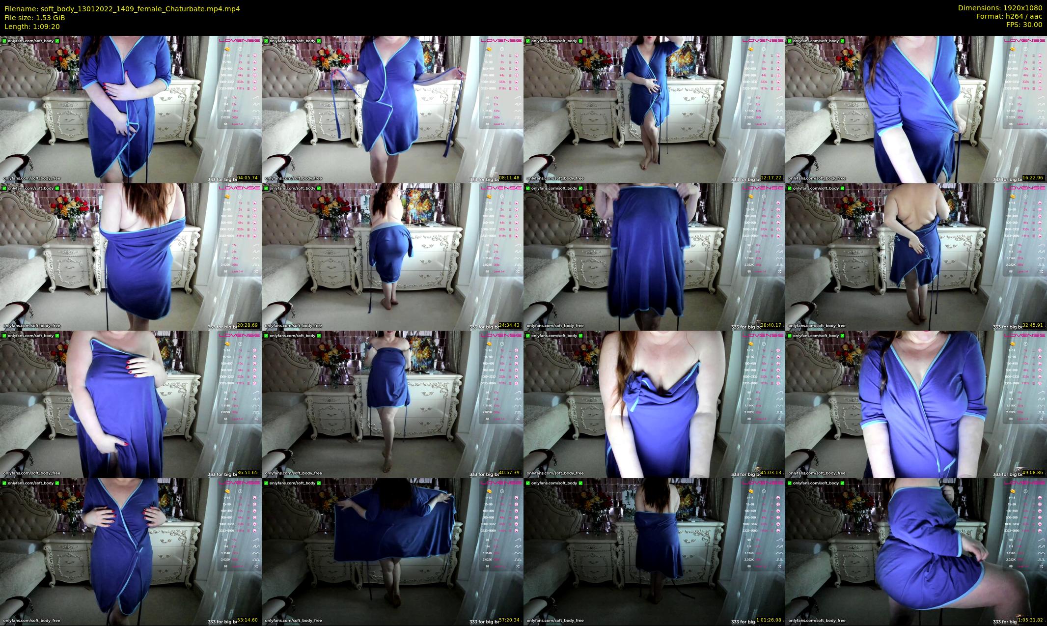 soft_body — 70 minute Chaturbate female cam show recording, 1080p, Jan 13, 2022