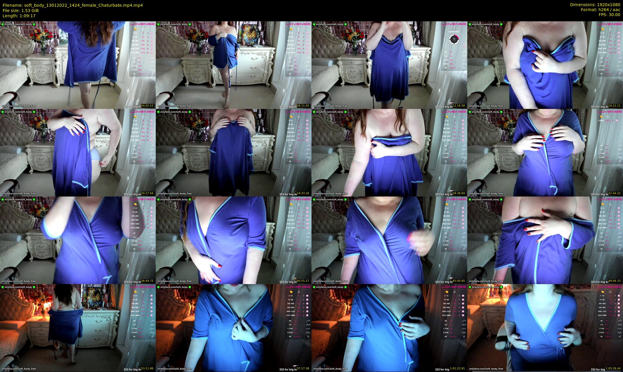 soft_body — 70 minute Chaturbate female cam show recording, 1080p, Jan 13, 2022