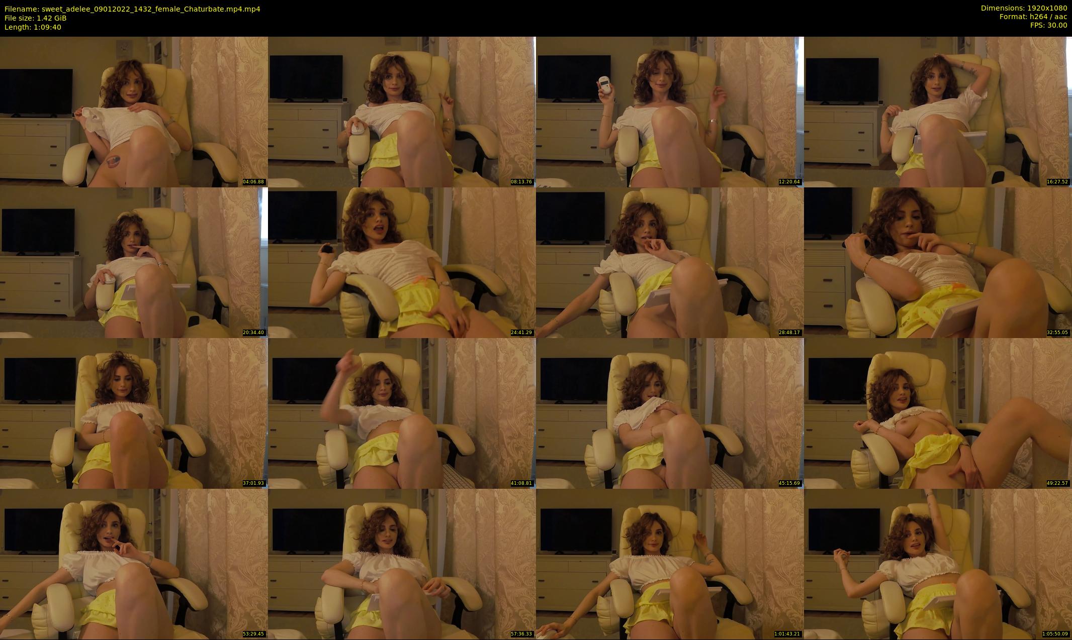sweet_adelee — 70 minute Chaturbate female cam show recording, 1080p, Jan 9, 2022