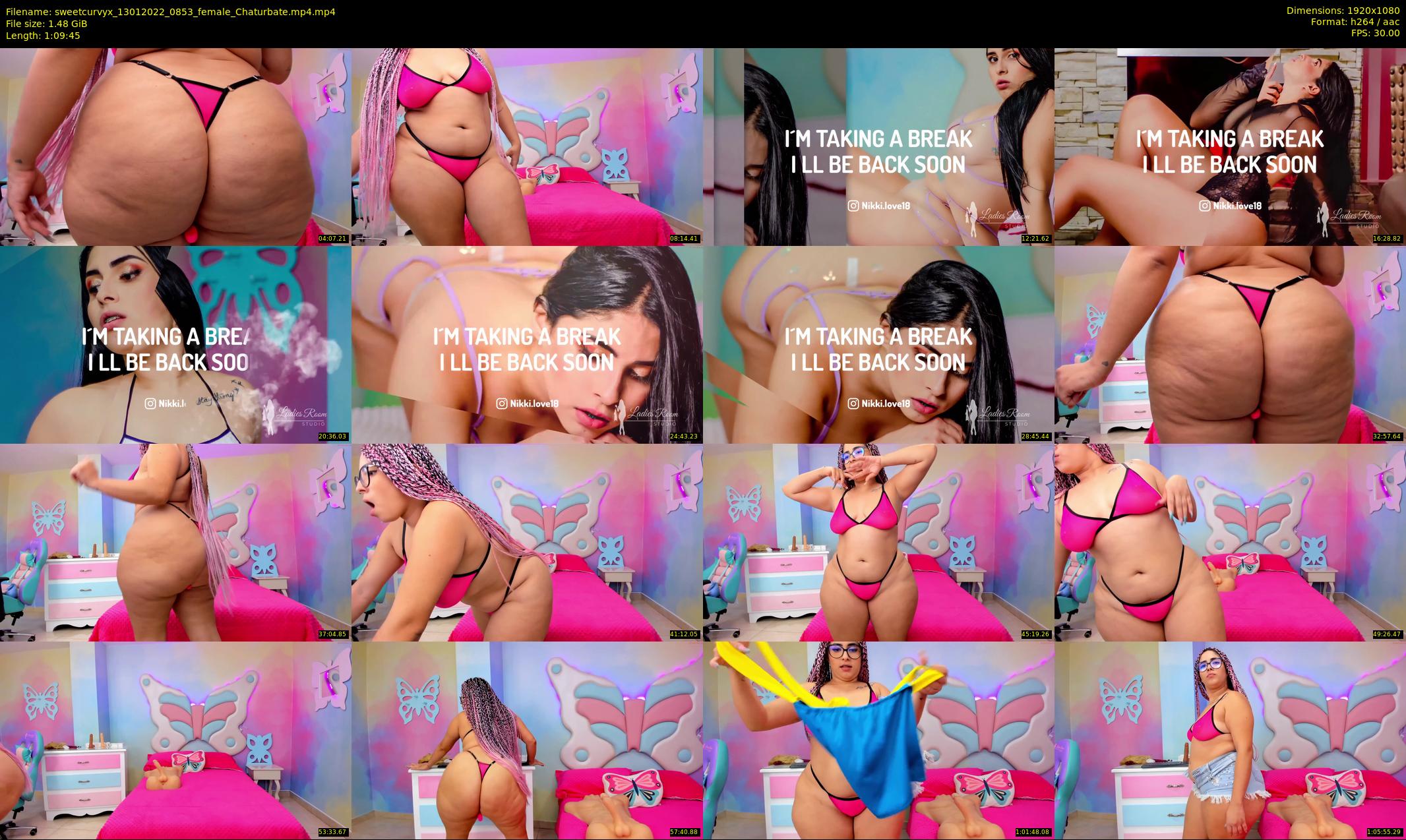 sweetcurvyx — 70 minute Chaturbate couple cam show recording, 1080p, Jan 13, 2022