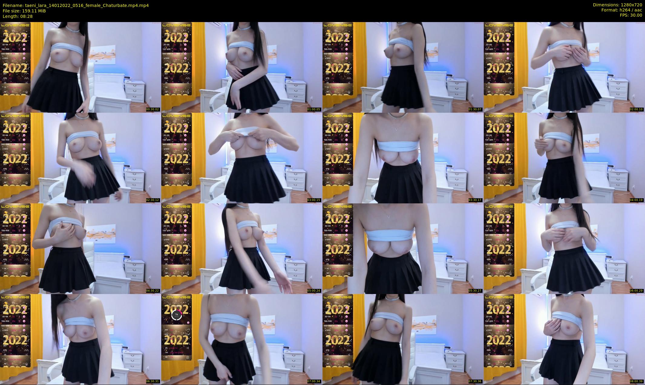 taeni_lara — 9 minute Chaturbate female cam show recording, 720p, Jan 14, 2022