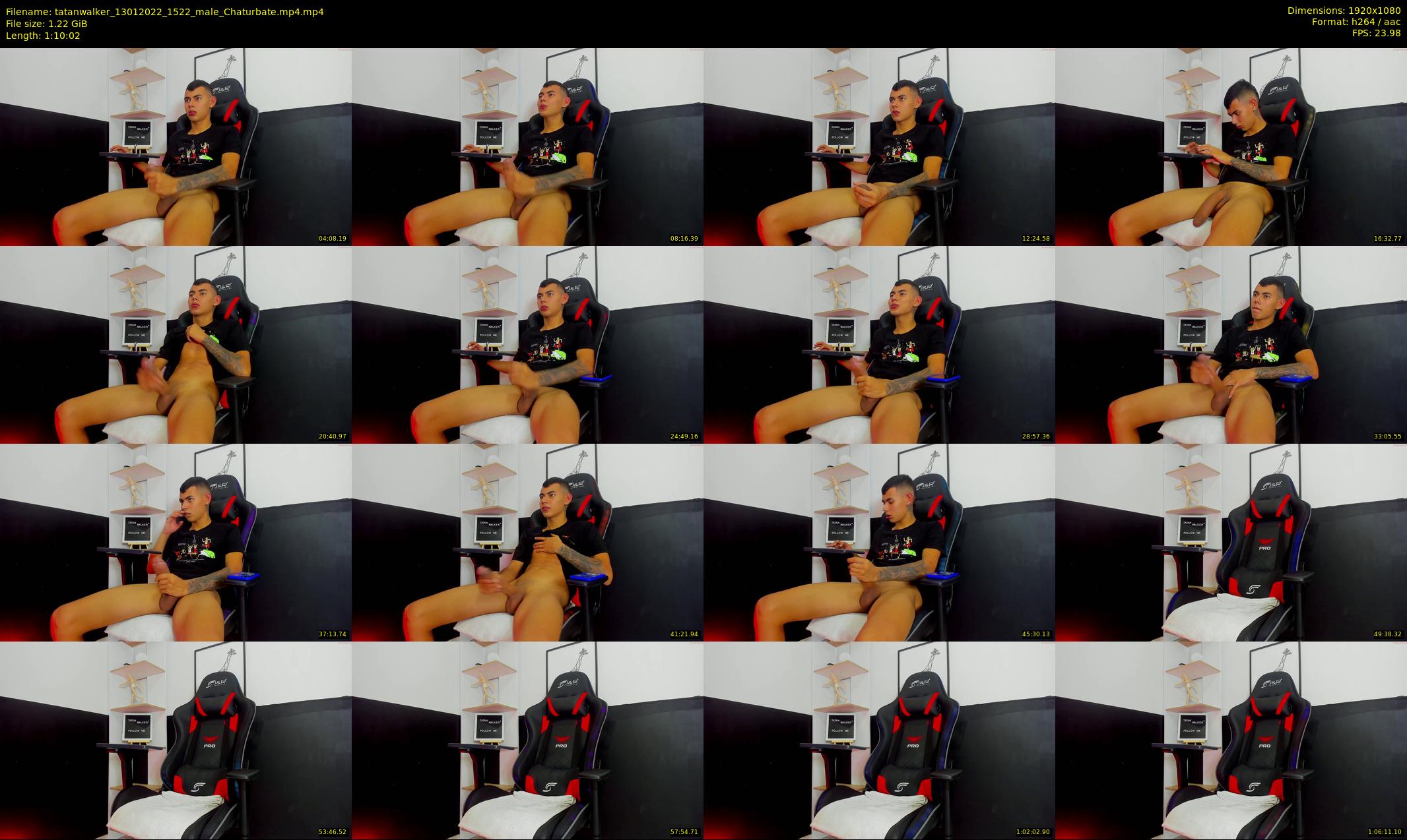 tatanwalker — 71 minute Chaturbate male cam show recording, 1080p, Jan 13, 2022