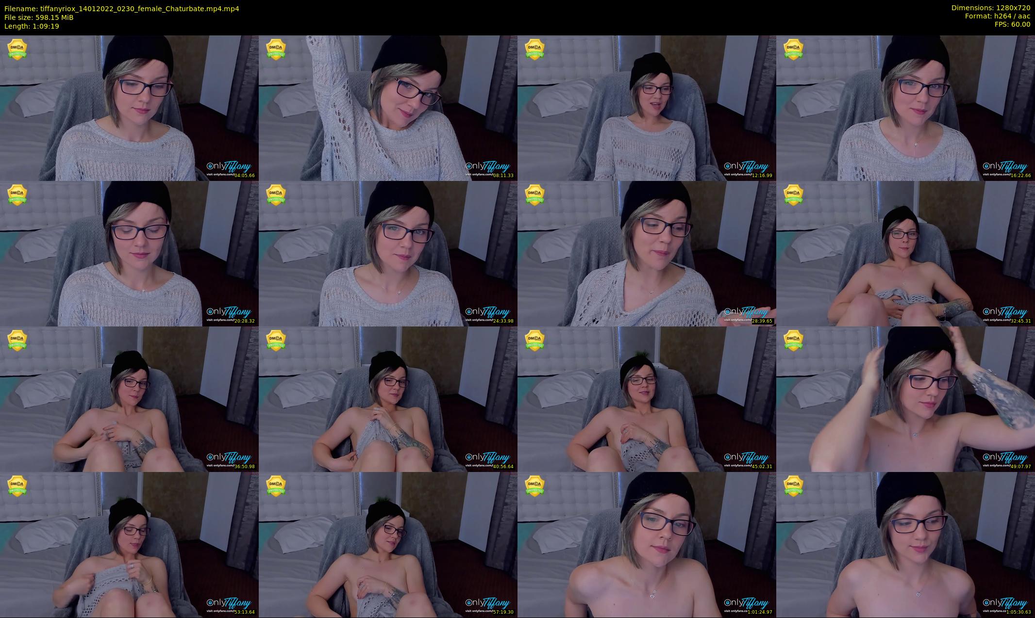 tiffanyriox — 70 minute Chaturbate female cam show recording, 720p, Jan 14, 2022