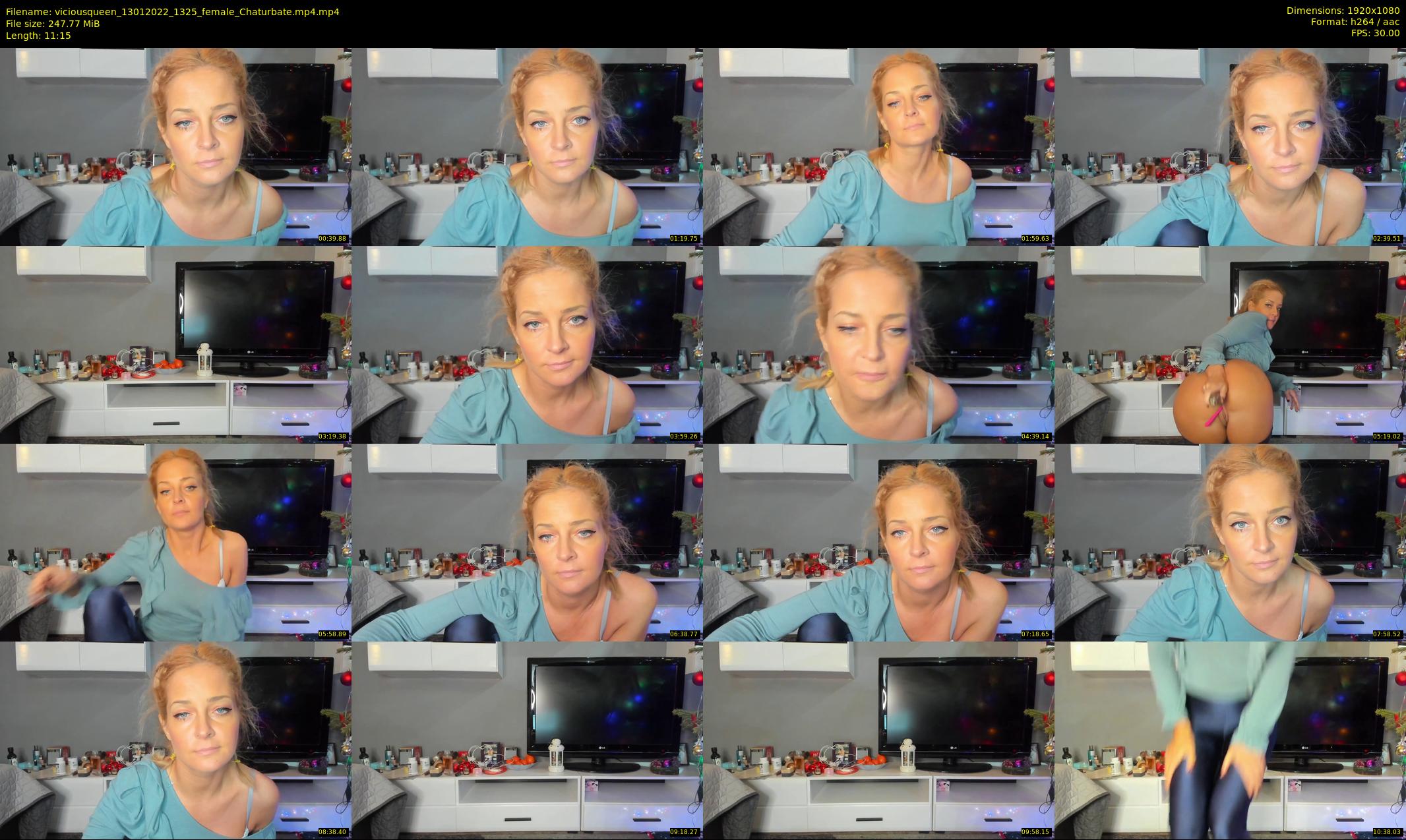 viciousqueen — 12 minute Chaturbate female cam show recording, 1080p, Jan 13, 2022