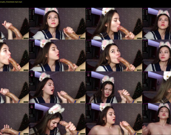 vrchan — 47 minute Chaturbate couple cam show recording, 1080p, Jan 14, 2022