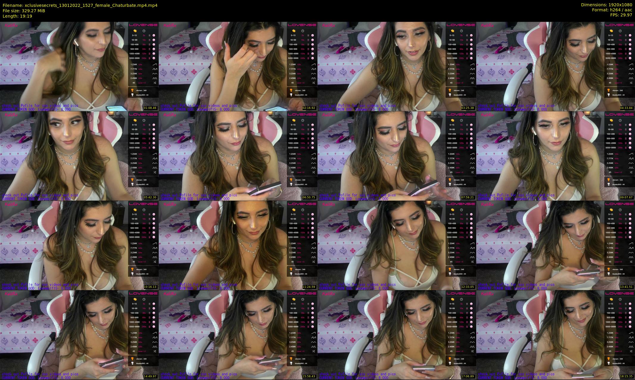 xclusivesecrets — 20 minute Chaturbate female cam show recording, 1080p, Jan 13, 2022