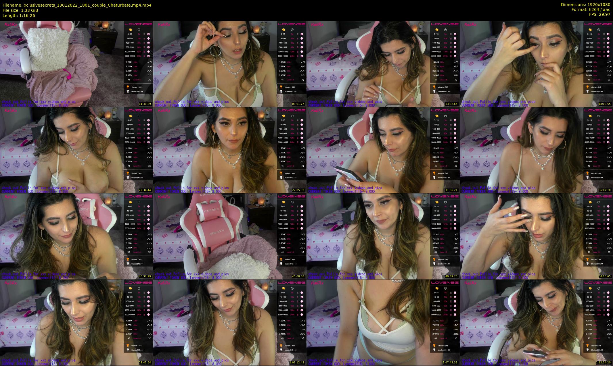 xclusivesecrets — 77 minute Chaturbate female cam show recording, 1080p, Jan 13, 2022
