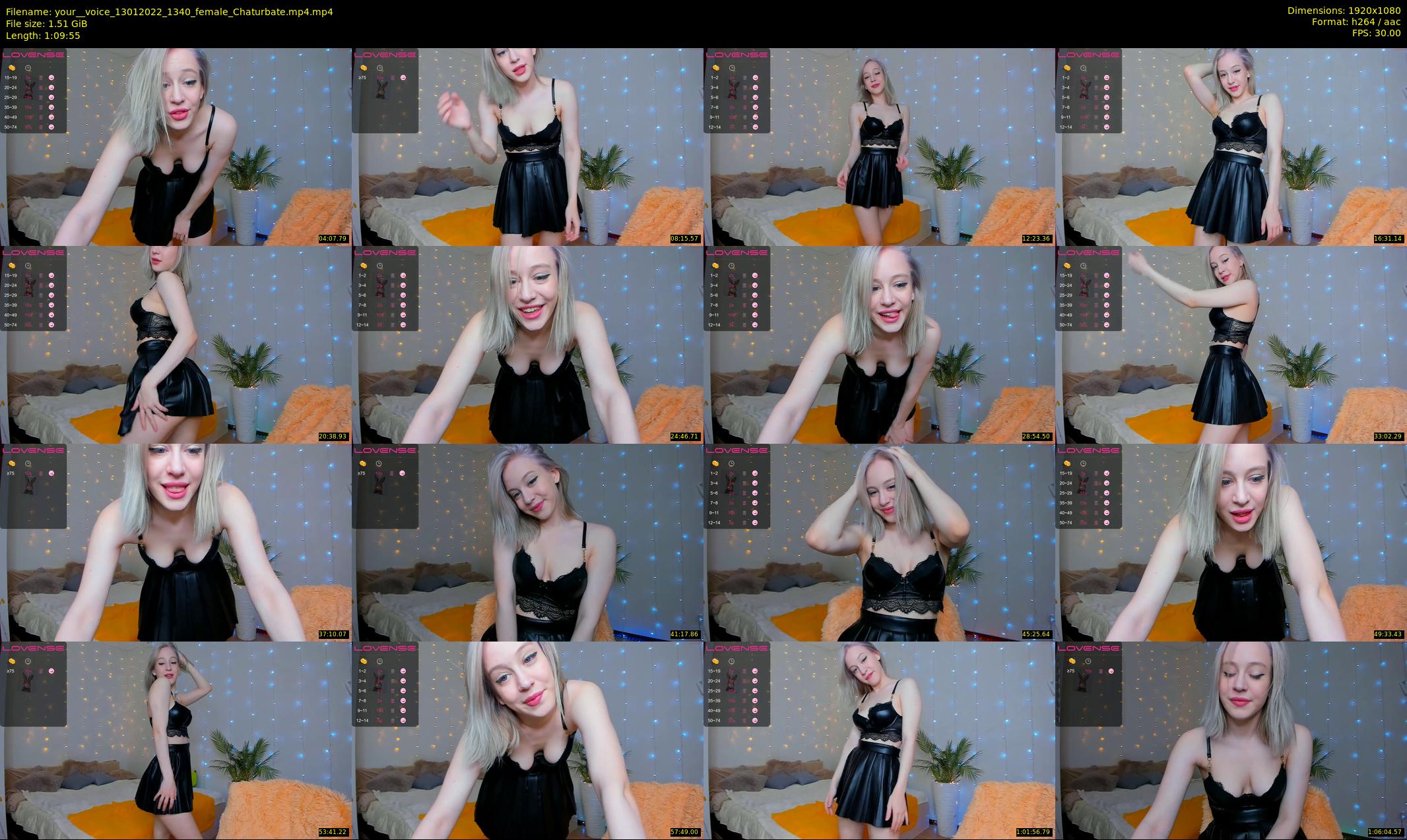 your__voice — 70 minute Chaturbate female cam show recording, 1080p, Jan 13, 2022