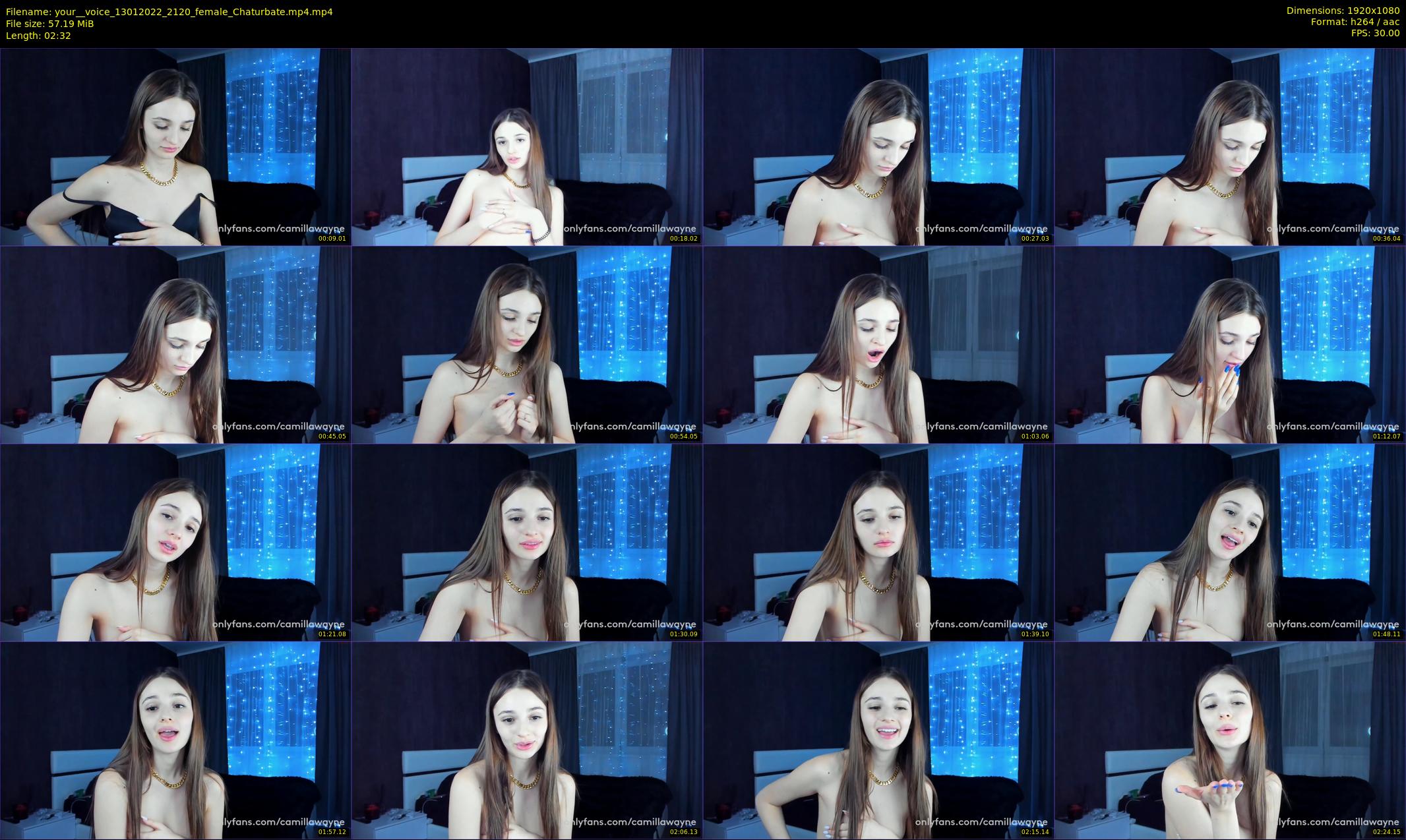 your__voice — 3 minute Chaturbate female cam show recording, 1080p, Jan 13, 2022